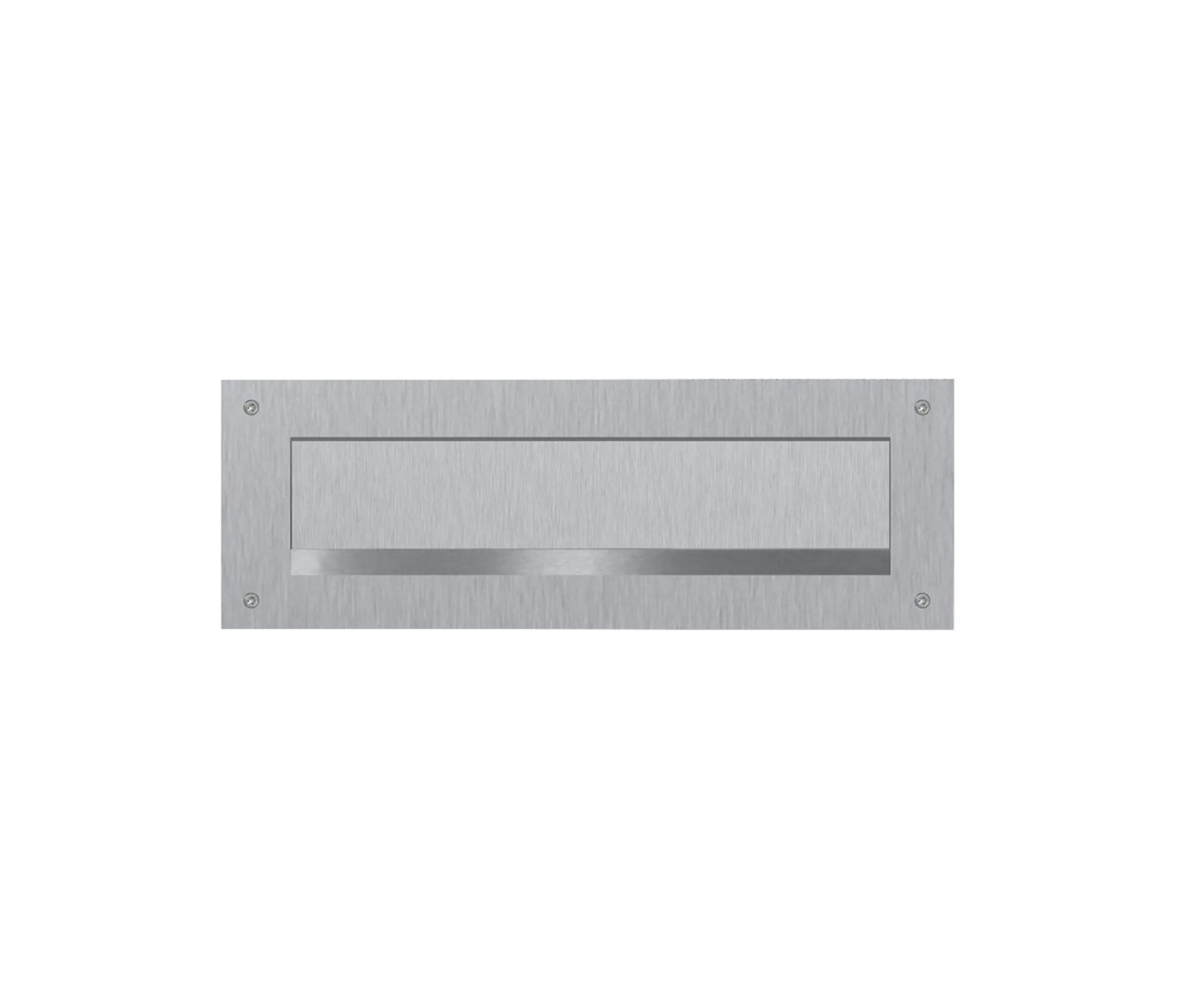 Briefkasten Manufaktur - Designer | Briefeinwurf aus Edelstahl - Einwurf 240x35mm - 300x115mm