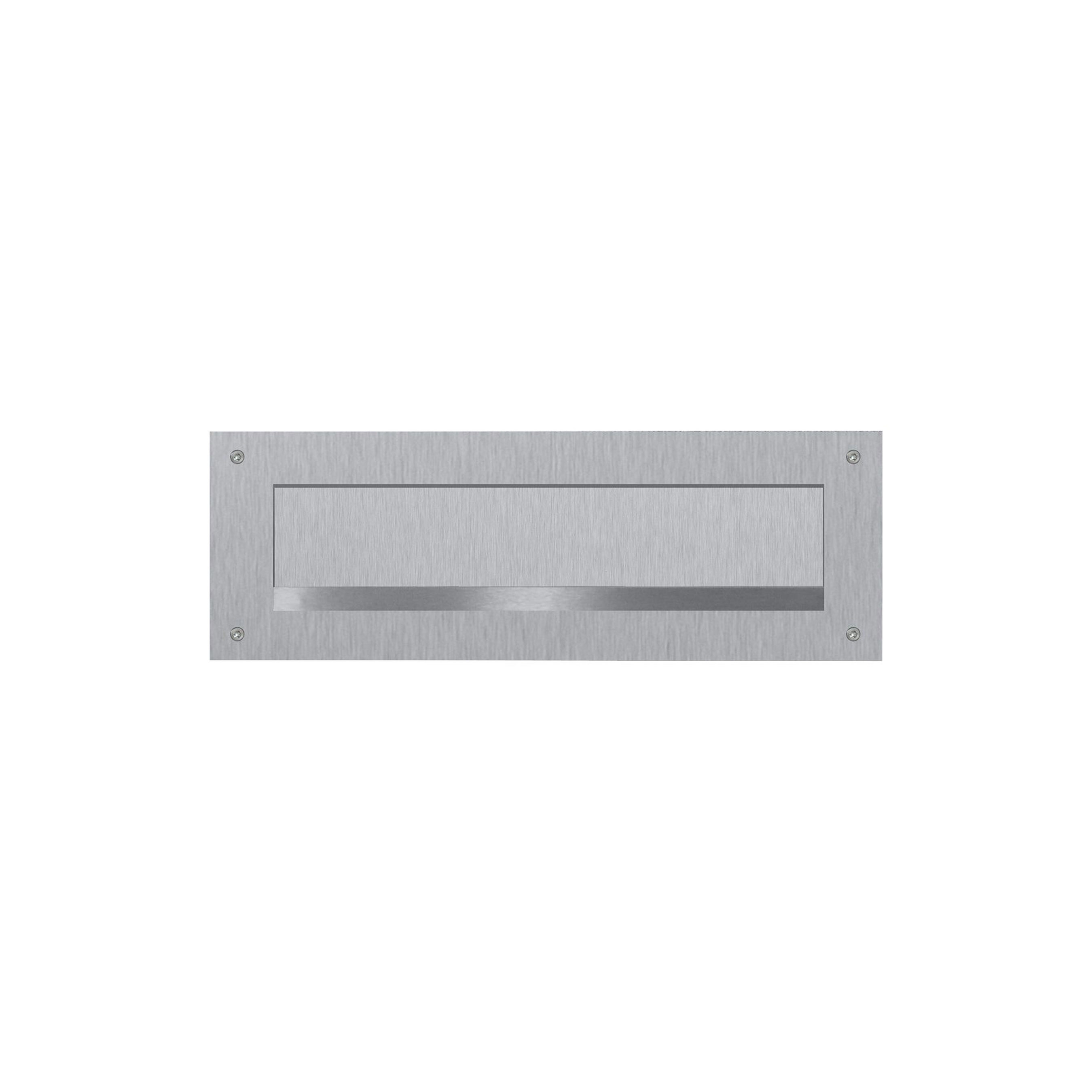 Display product Designer | Briefeinwurf aus Edelstahl - Einwurf 350x63mm - 410x140mm from manufacturer Briefkasten Manufaktur