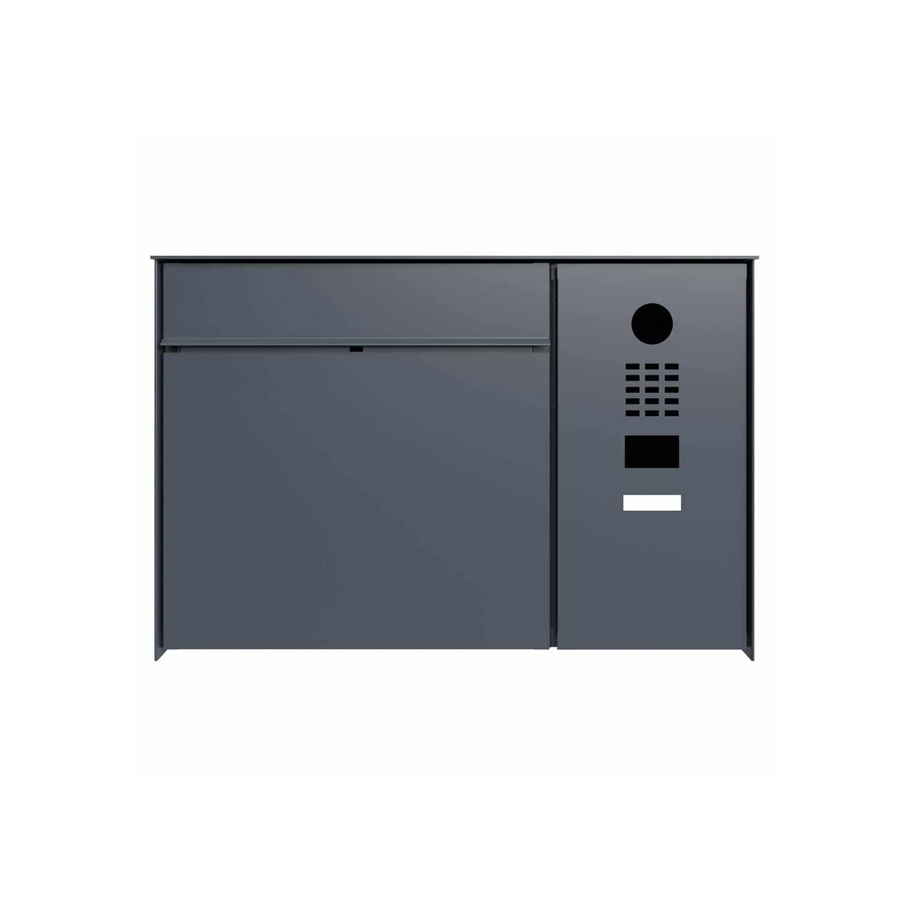 Display product Goethe | Design surface-mounted letterbox GOETHE AP with DoorBird video intercom - RAL colour of your choice Right from manufacturer Briefkasten Manufaktur