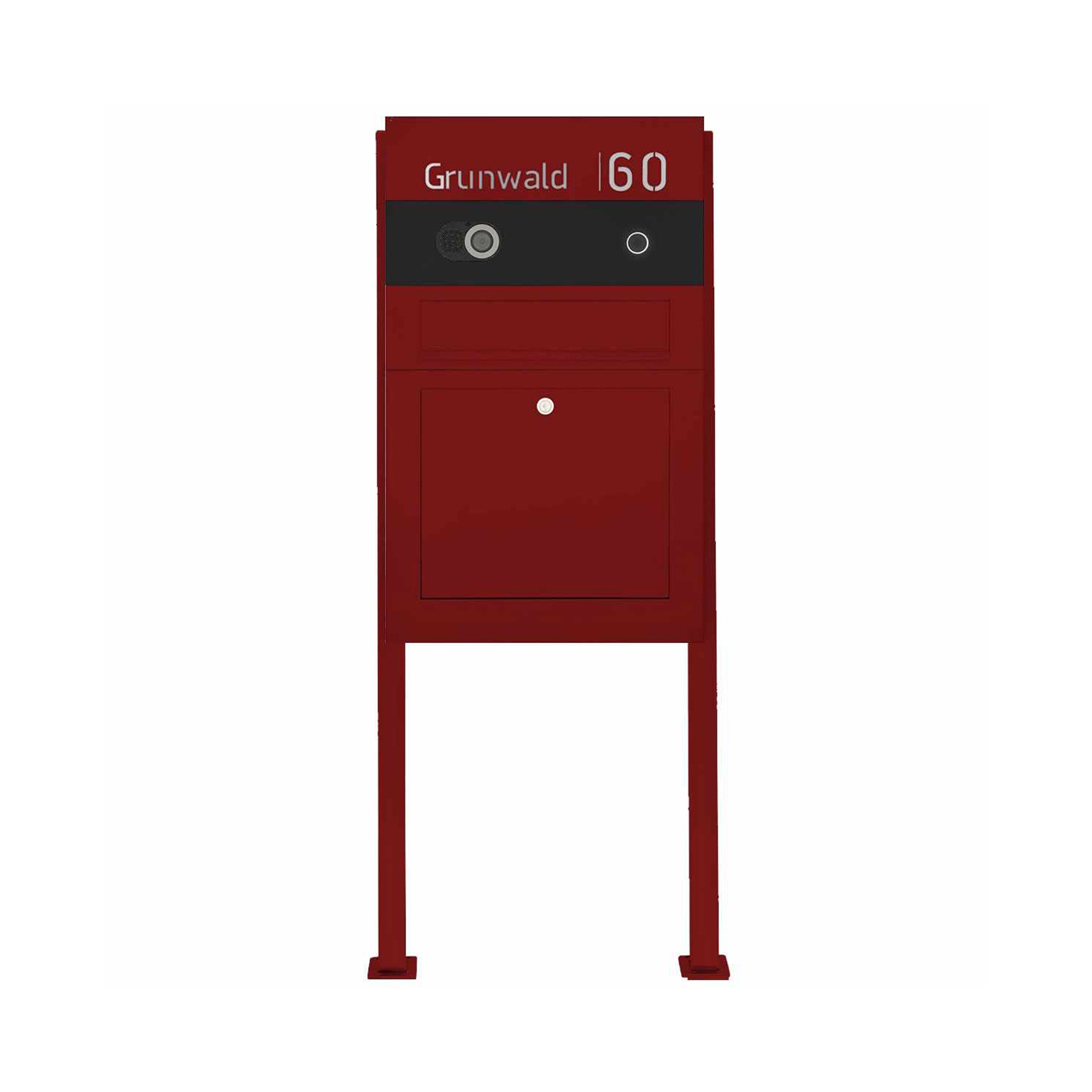 Division | Division BIG letterbox - BI-Color Edition - Comelit Switch VIDEO complete set - 2-wire