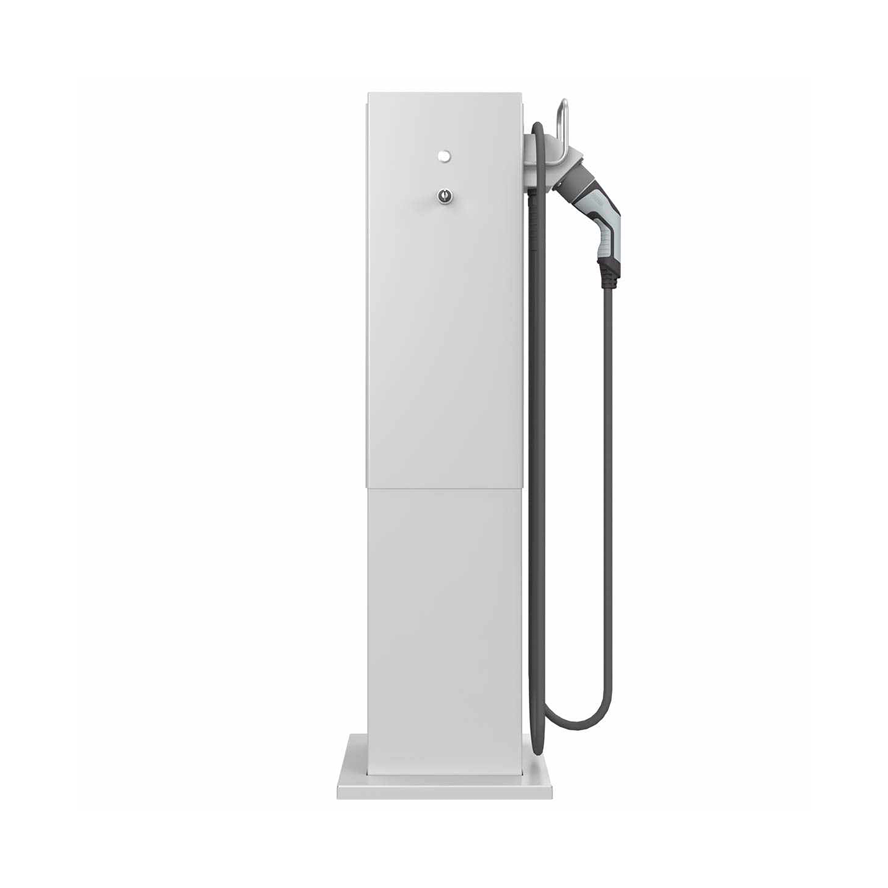 Mostrar el producto Charging column Draw BASIC Charge 1X - 22kW/32A with 1x type 2 charging cable Height 1300mm Right RAL as desired del fabricante Briefkasten Manufaktur
