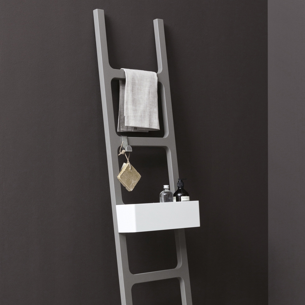Display product Oltre - bath towel ladder rack in MDF from manufacturer NIC Design