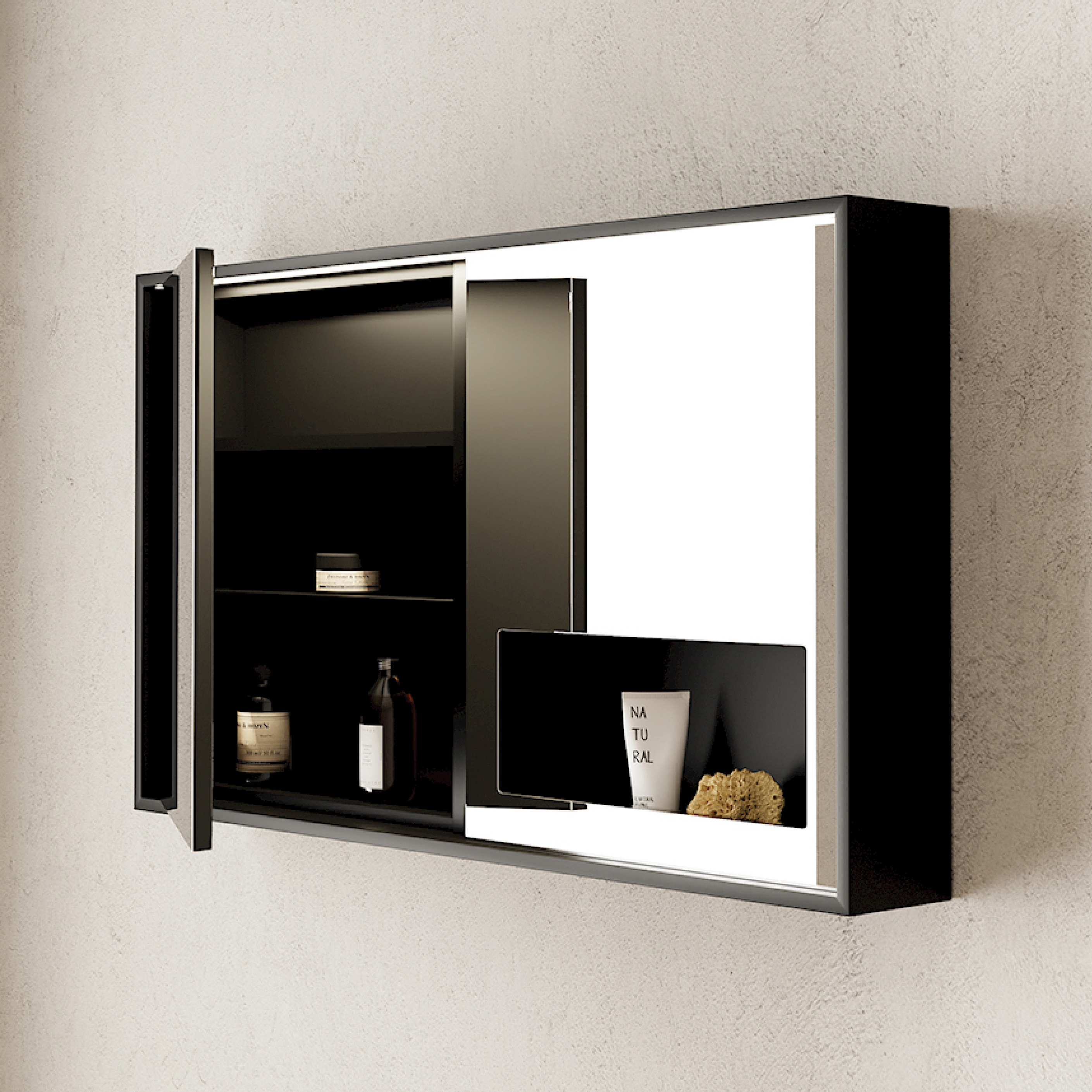 Afficher le produit Case - Mirror cabinet with shelf du fabricant NIC Design