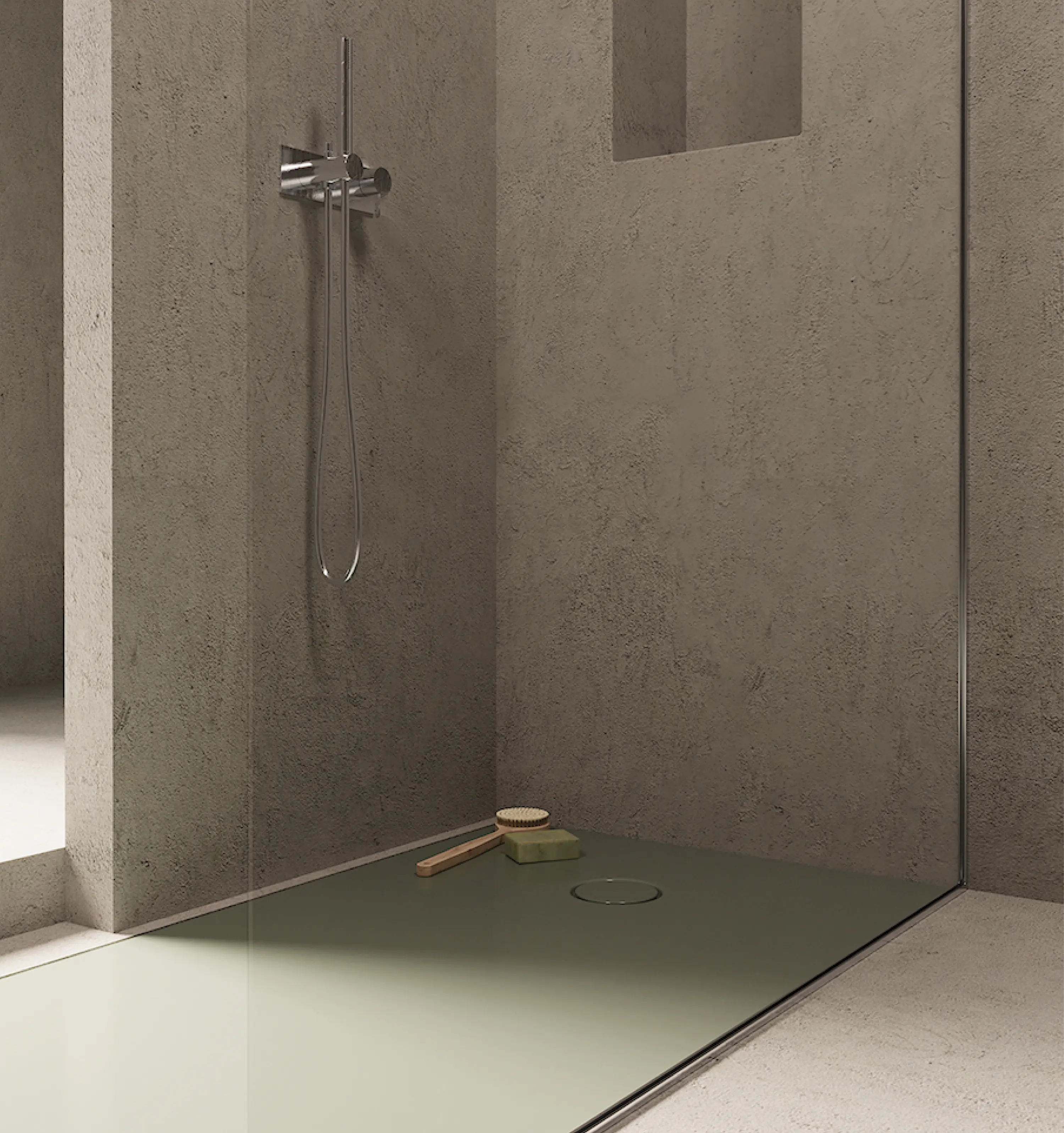 NIC Design - Foglio - ceramic shower tray