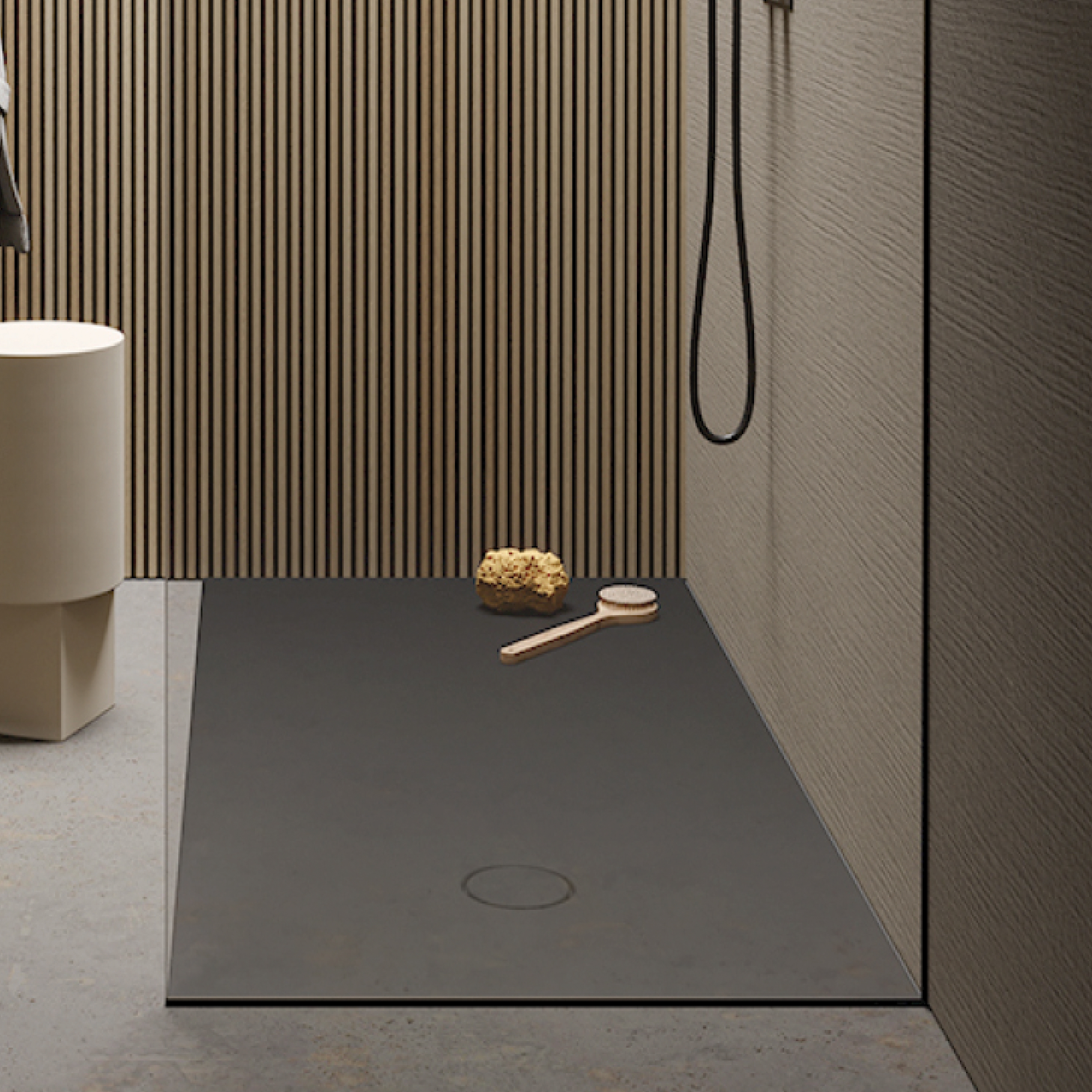 Display product Foglio - ceramic shower tray from manufacturer NIC Design
