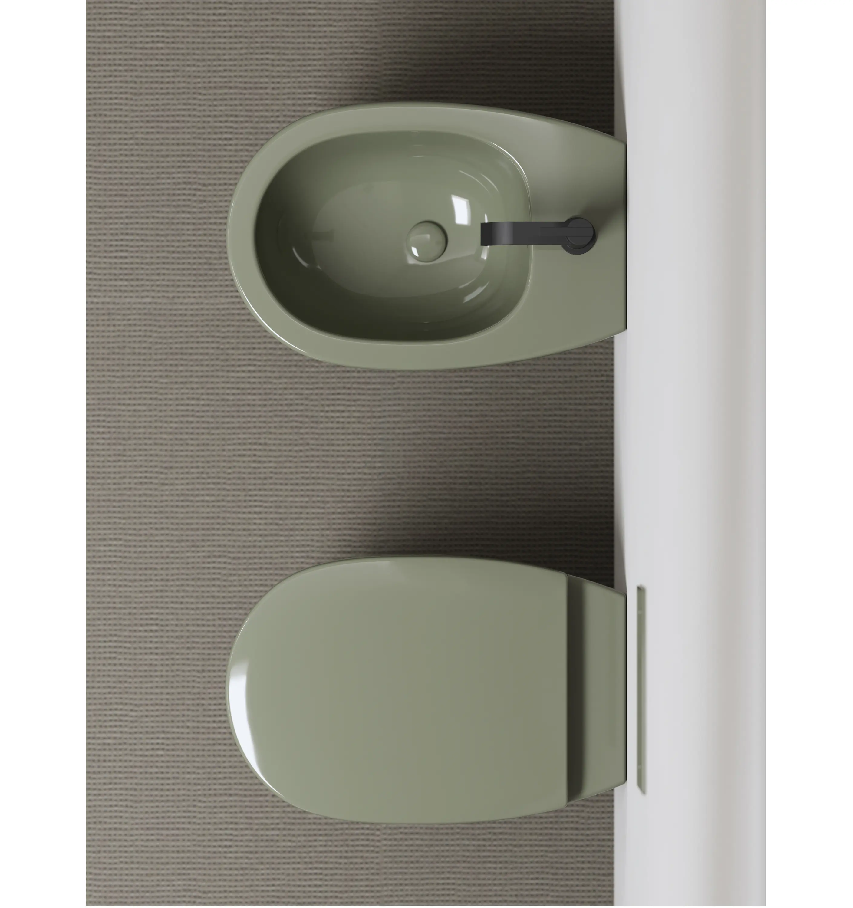 NIC Design - Milk - WC a terra rimless
