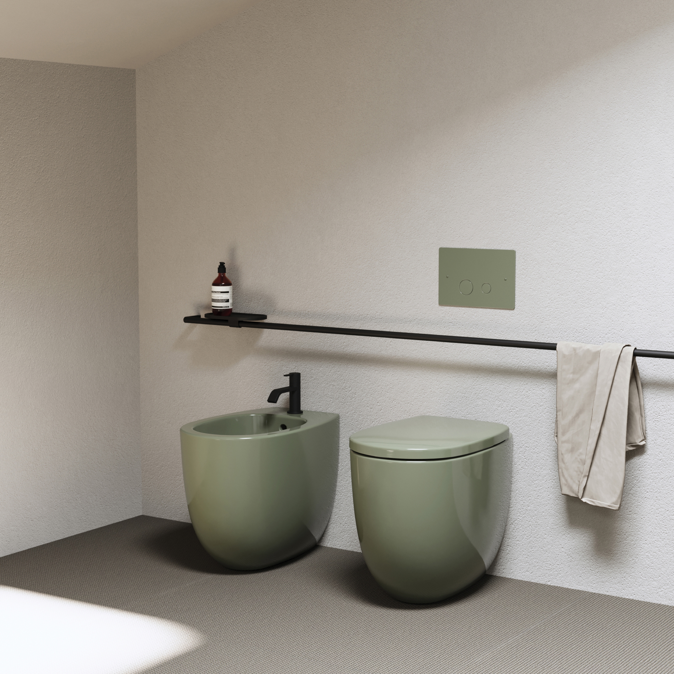 Produkt Milk - Rimless floor-mounted toilet des Herstellers NIC Design anzeigen