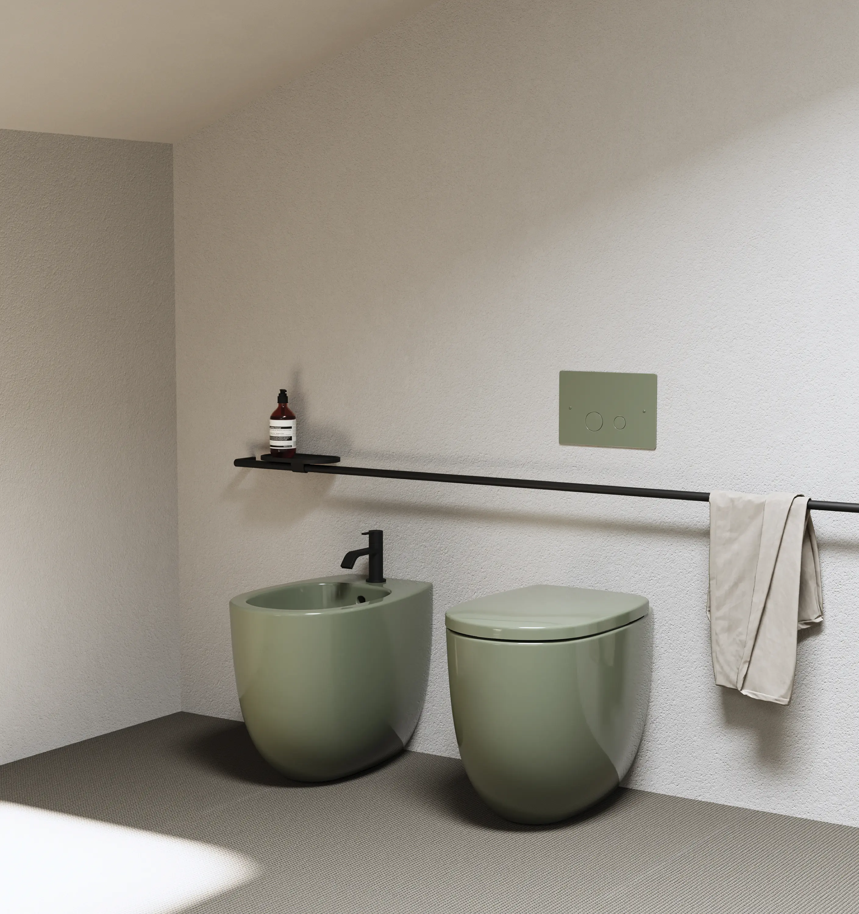 NIC Design - Milk - WC a terra rimless