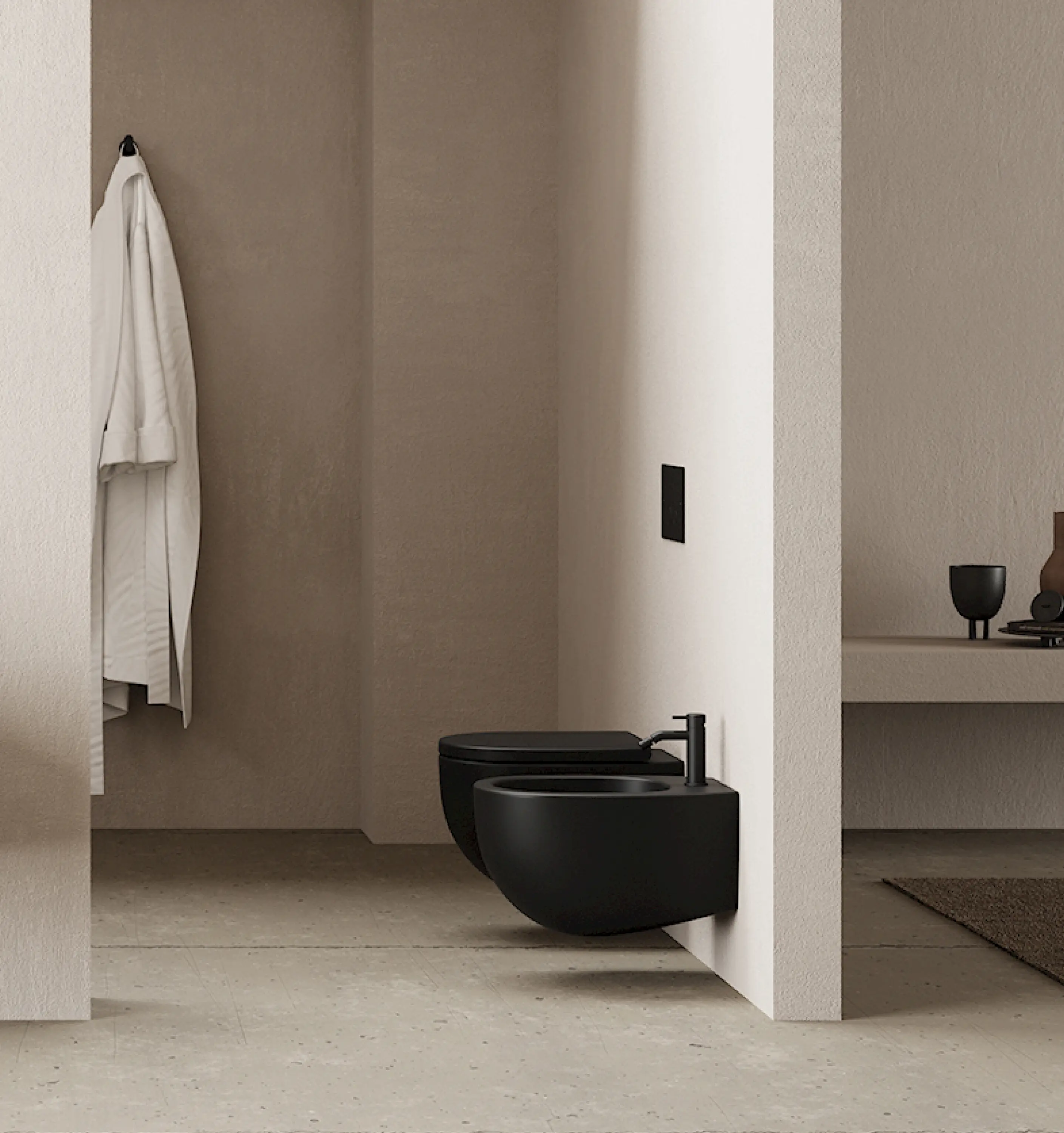 NIC Design - Milk - Rimless wall-hung toilet