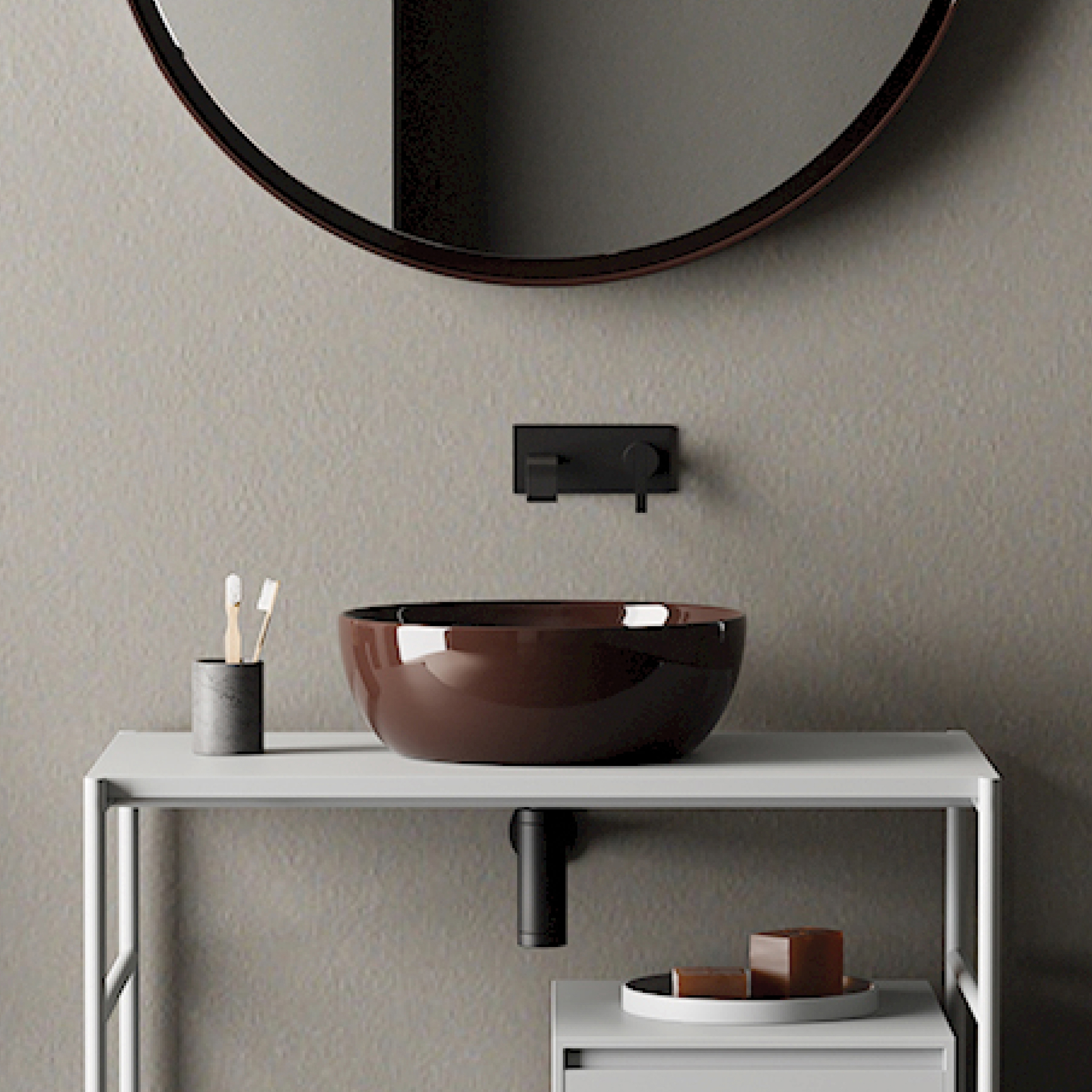 Mostra il prodotto Ovvio Bacinella 38 - Lavabo del produttore NIC Design