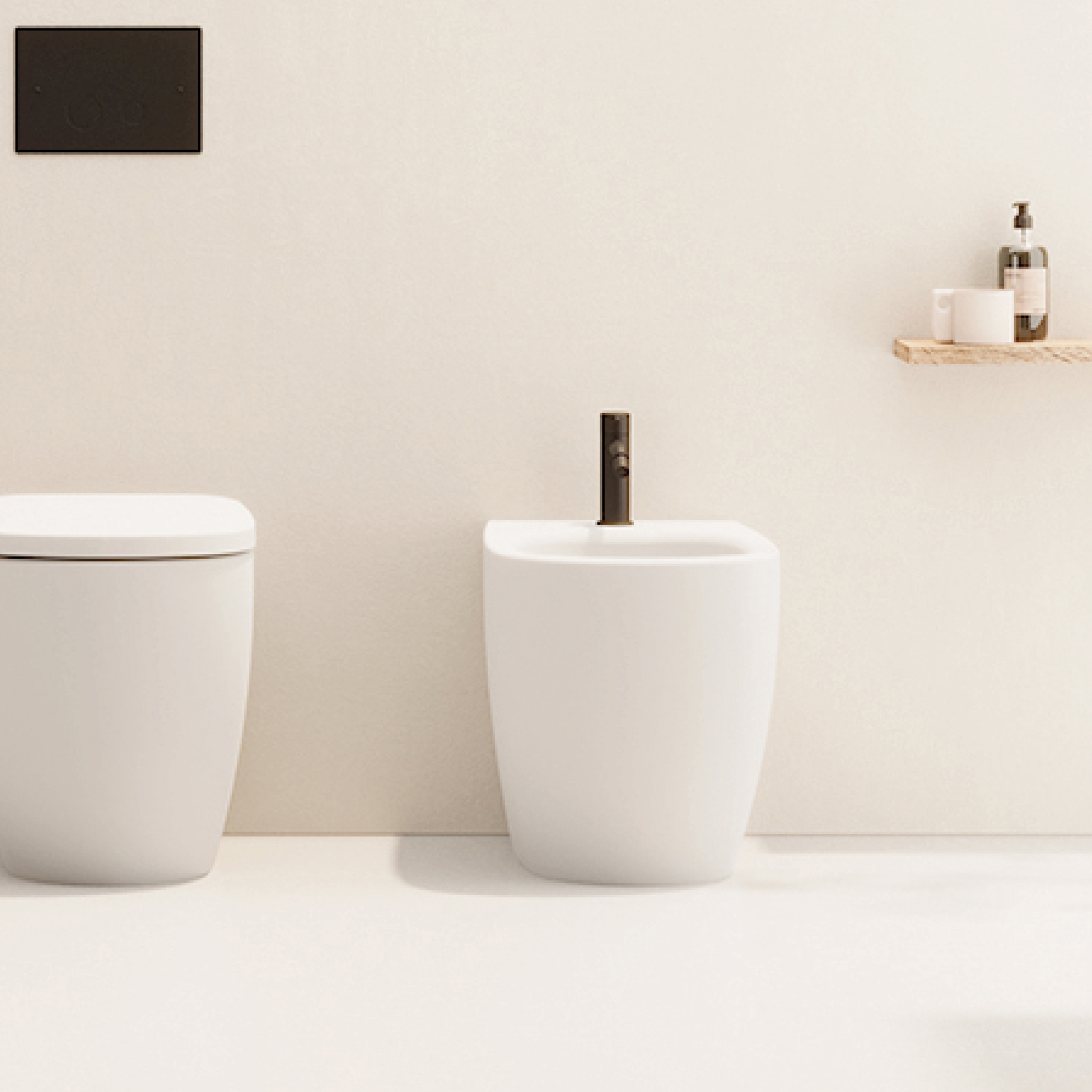 Produkt Ovvio floor-mounted bidet des Herstellers NIC Design anzeigen