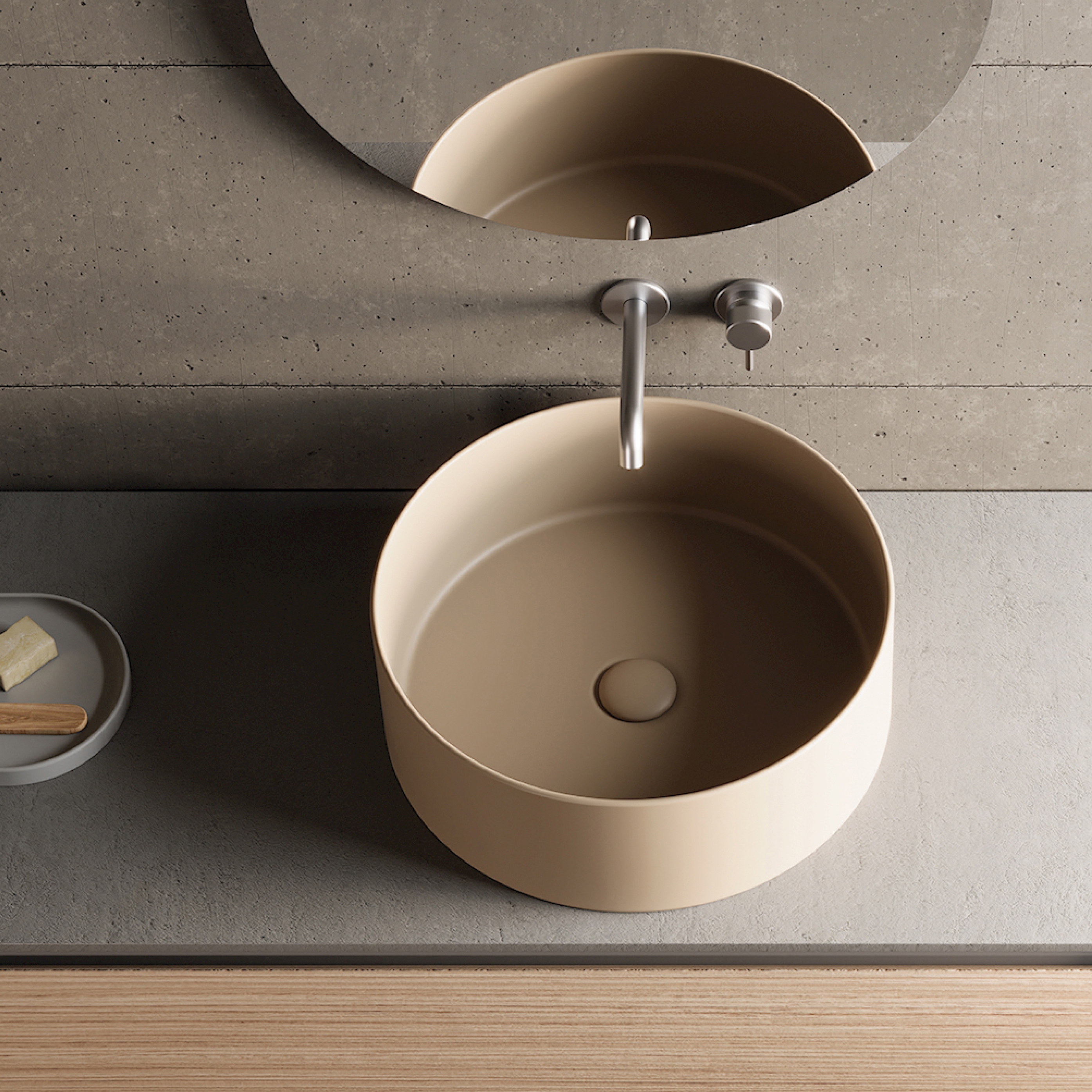 Mostra il prodotto Ovvio Tondo 36 - washbasin del produttore NIC Design