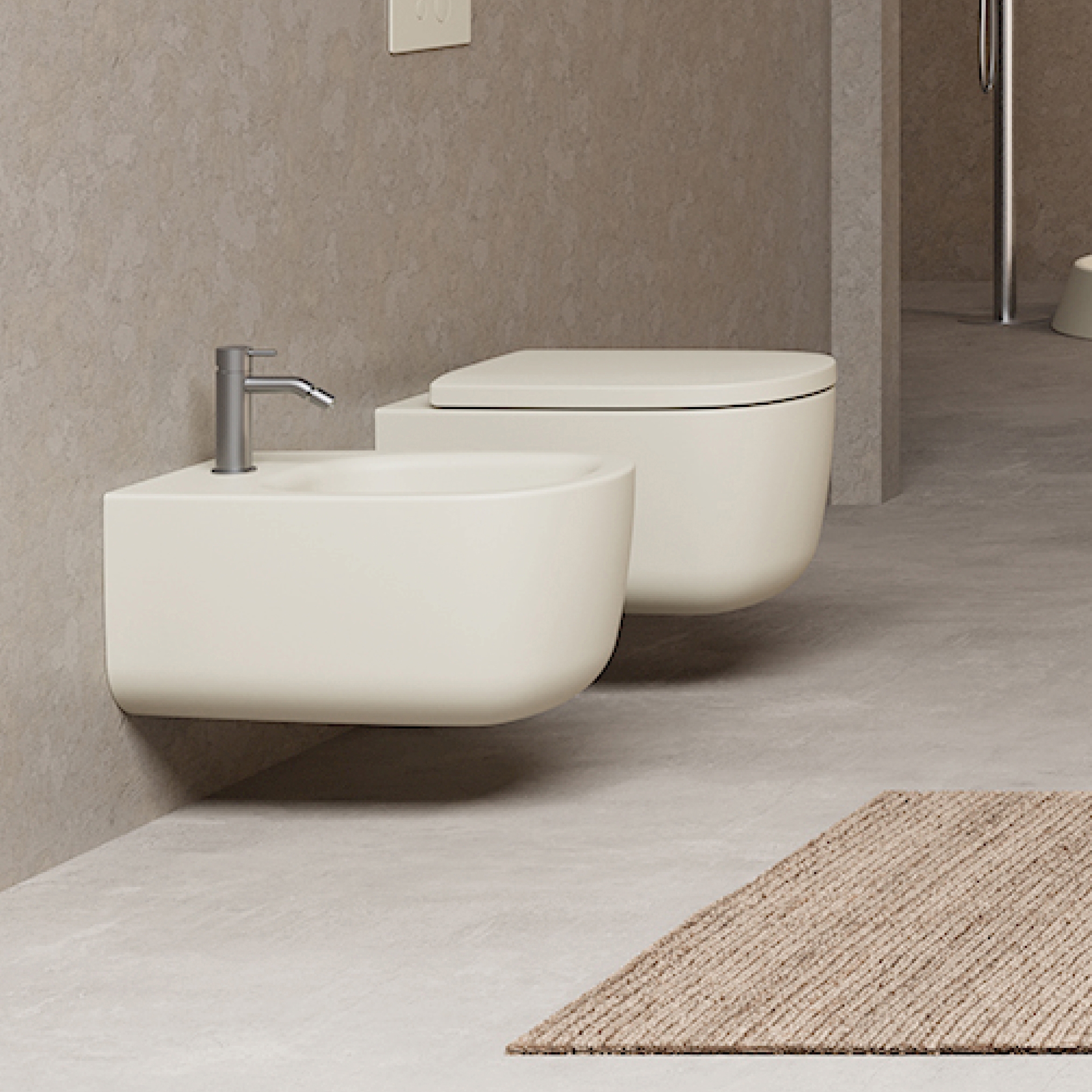 Display product Ovvio wall-hung bidet from manufacturer NIC Design
