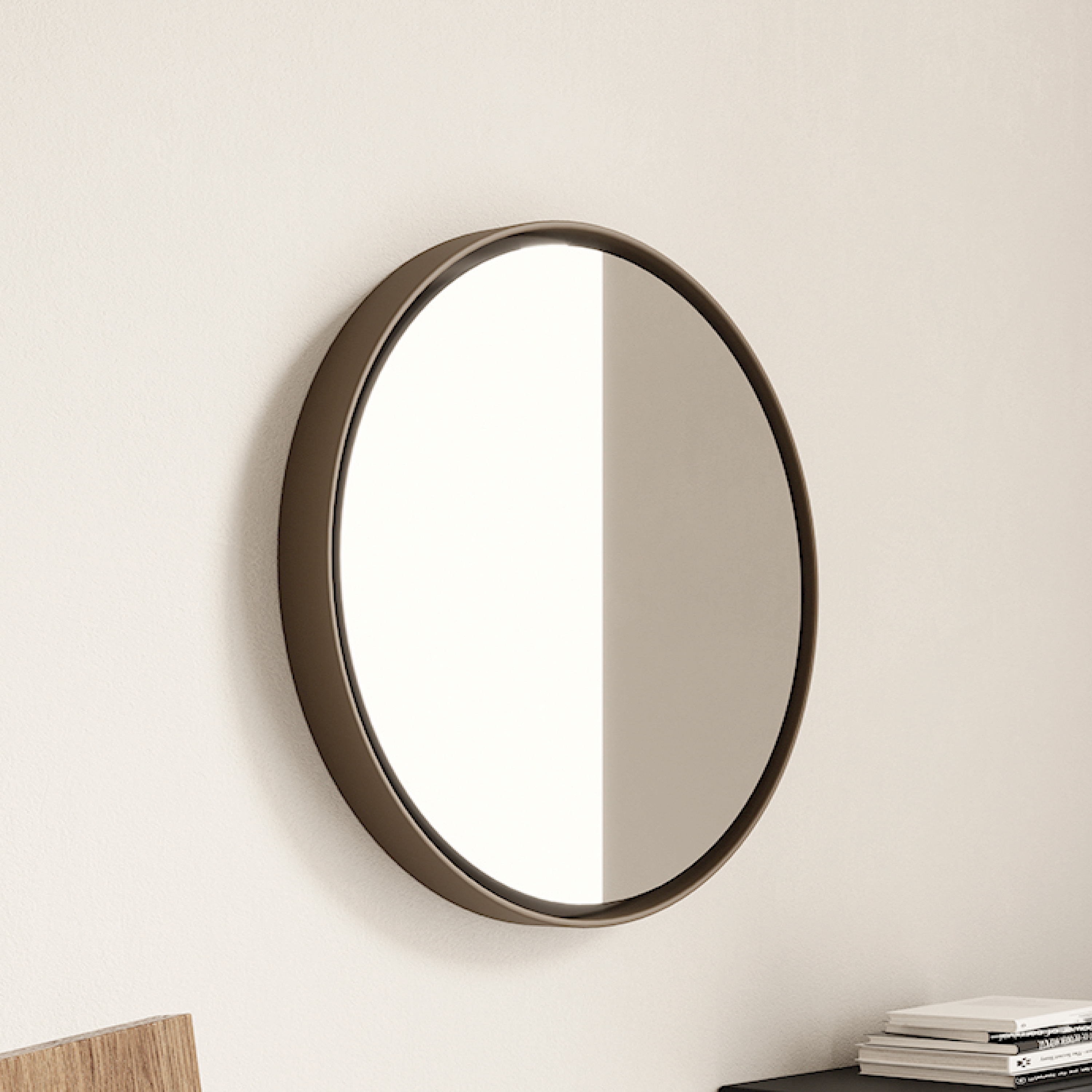 Mostra il prodotto Parentesi - specchio tondo in ceramica del produttore NIC Design