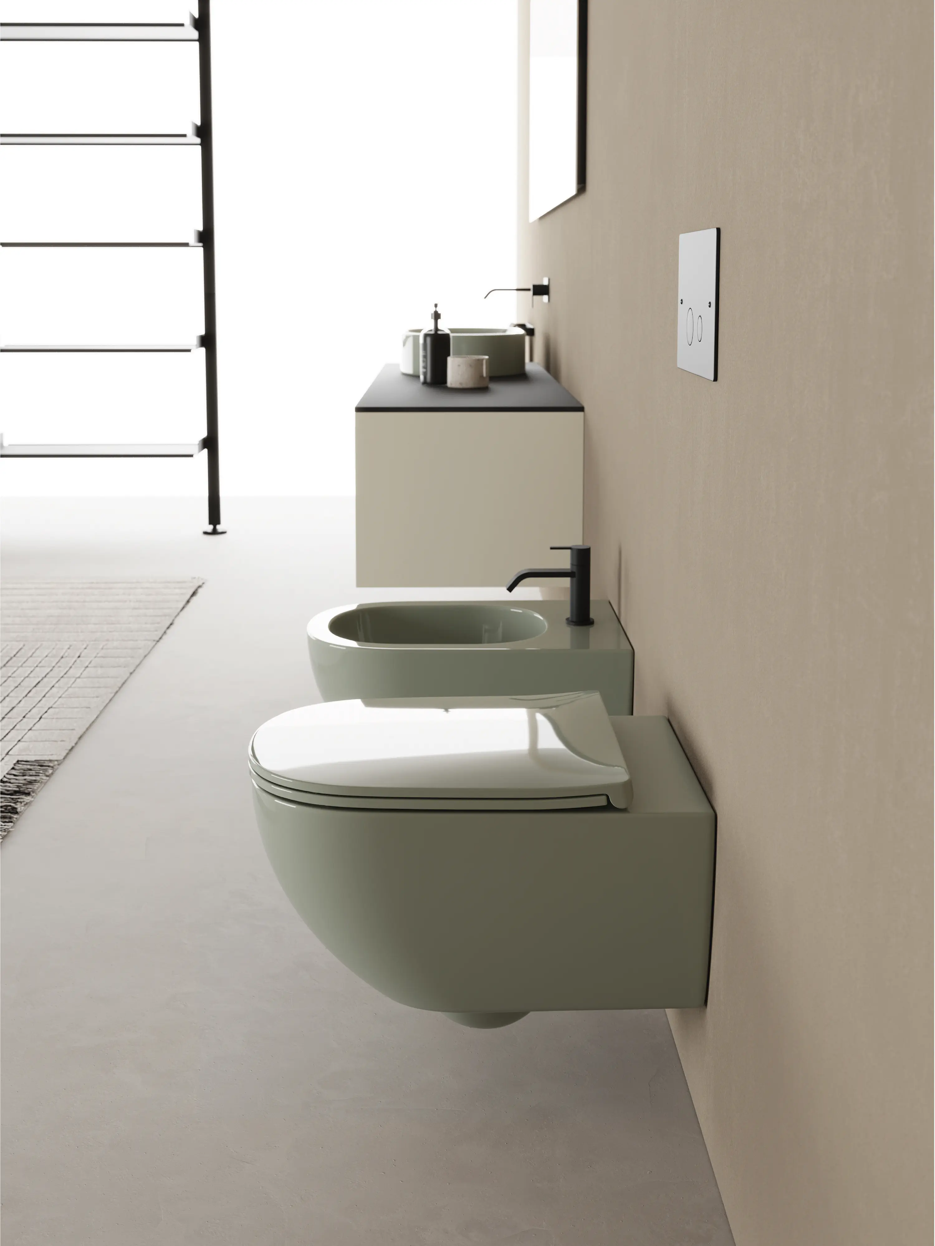 NIC Design - Pin wall-hung bidet