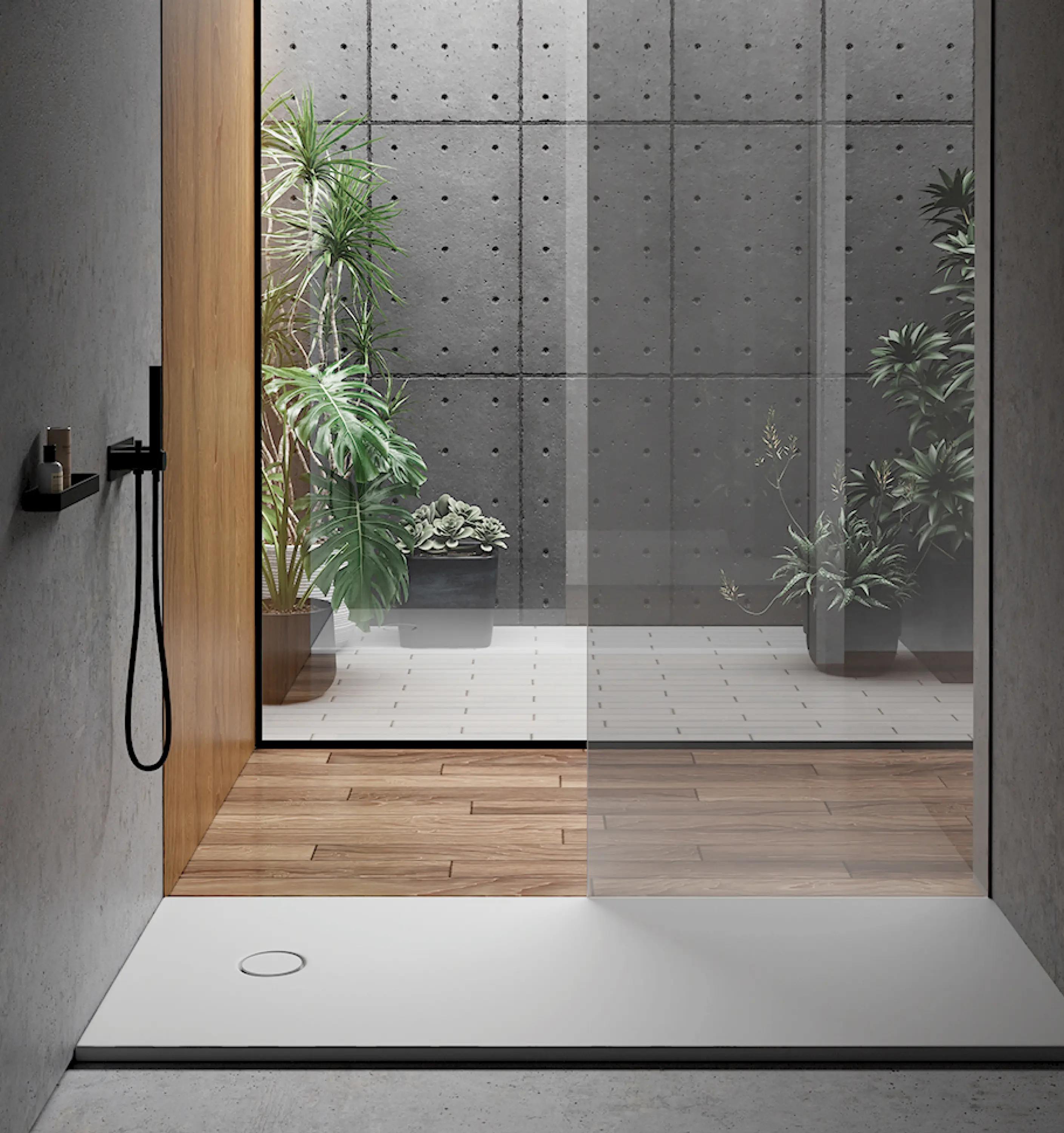 NIC Design - Plaid - piatto doccia in ECOBIOSOLID