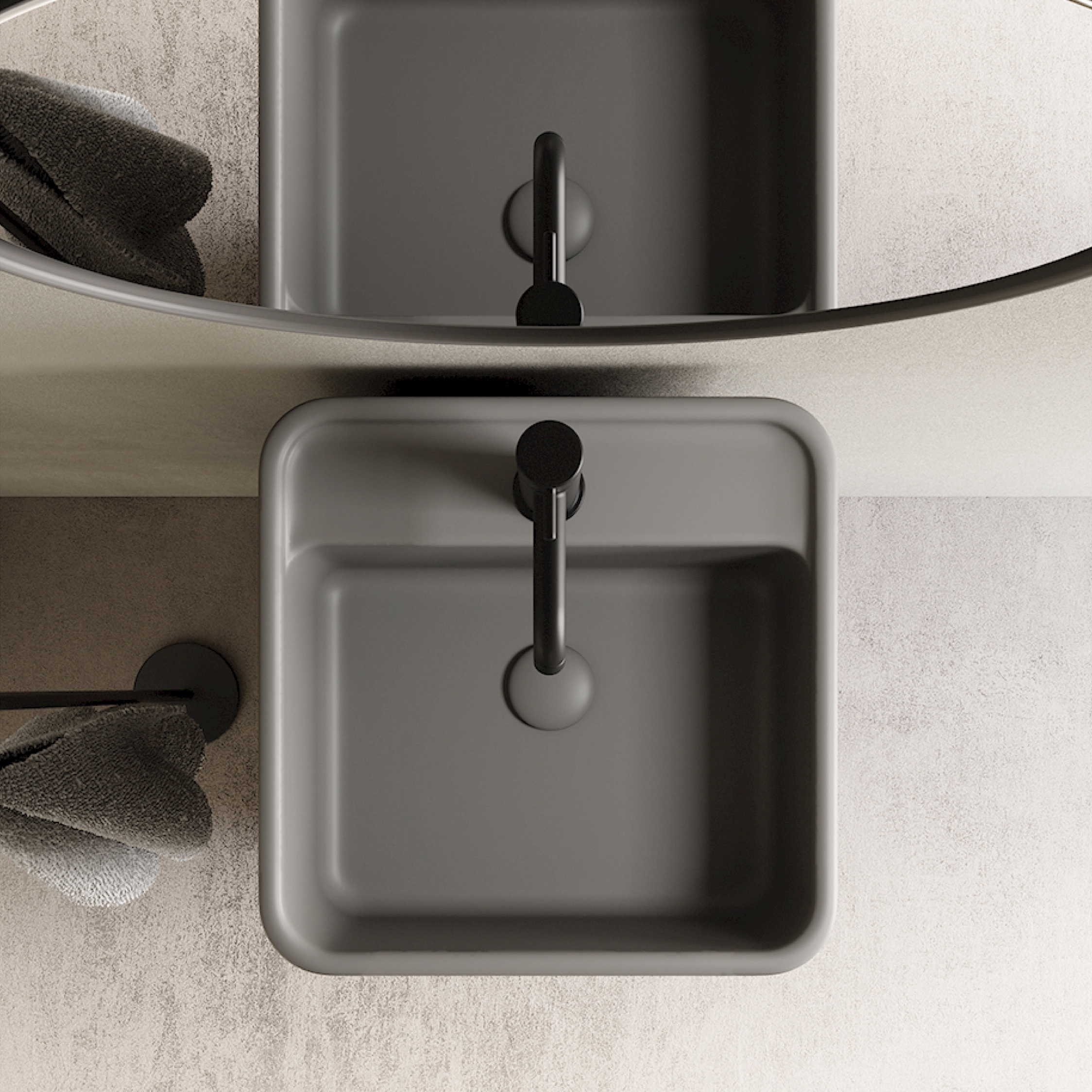 Mostra il prodotto Semplice freestanding con foro rubinetto del produttore NIC Design