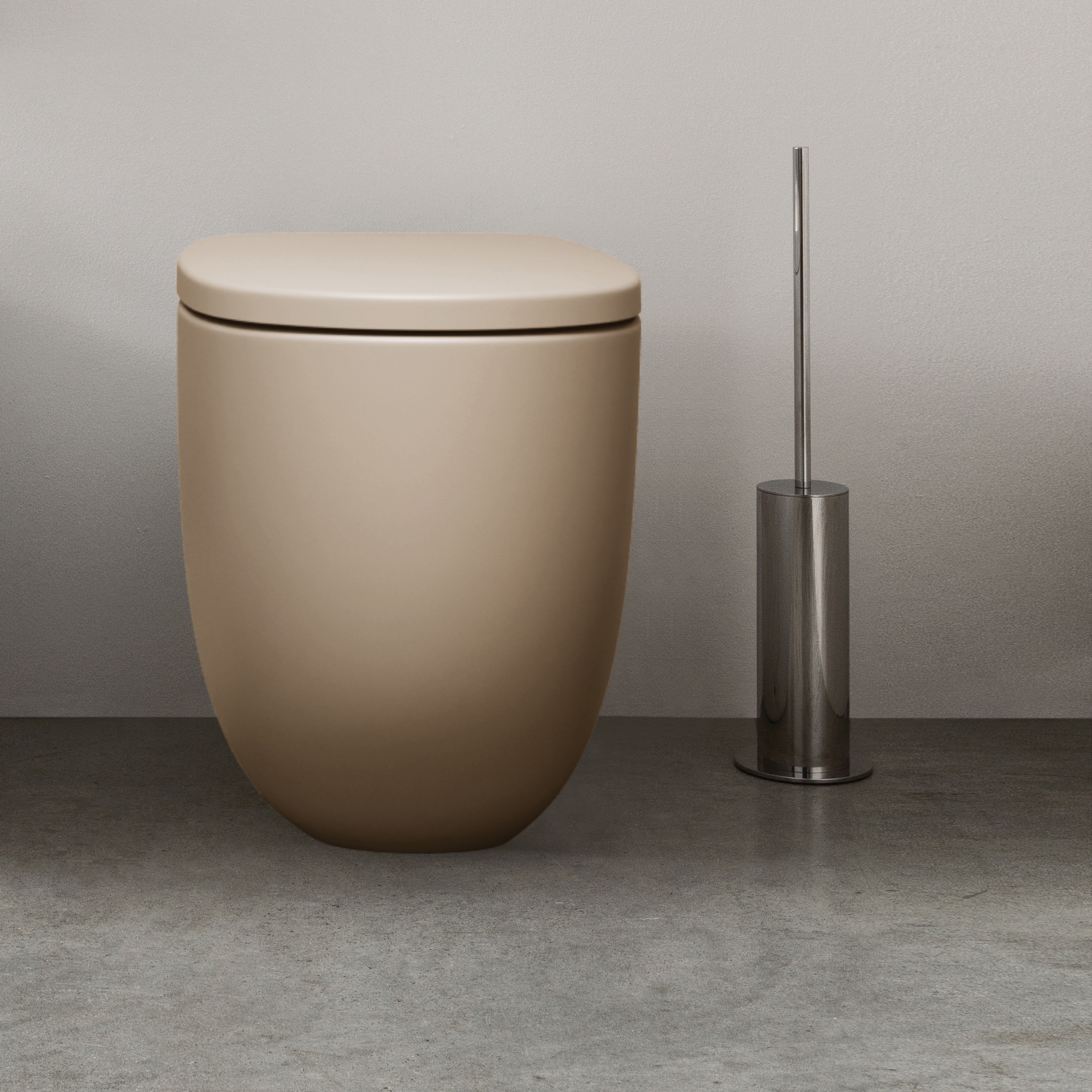 Afficher le produit Asta - steel freestanding toilet brush holder du fabricant NIC Design