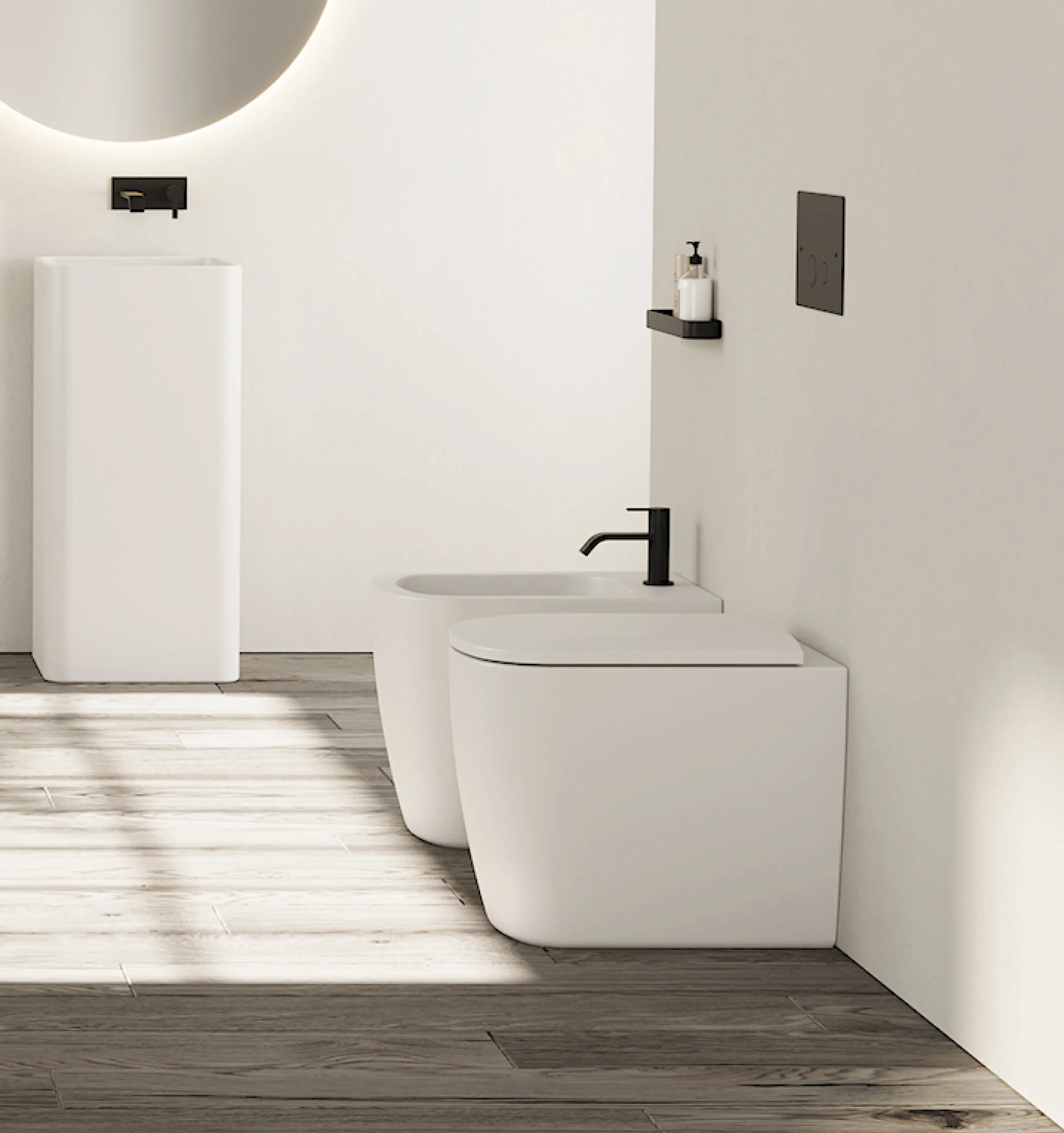 NIC Design - Semplice - WC a terra rimless