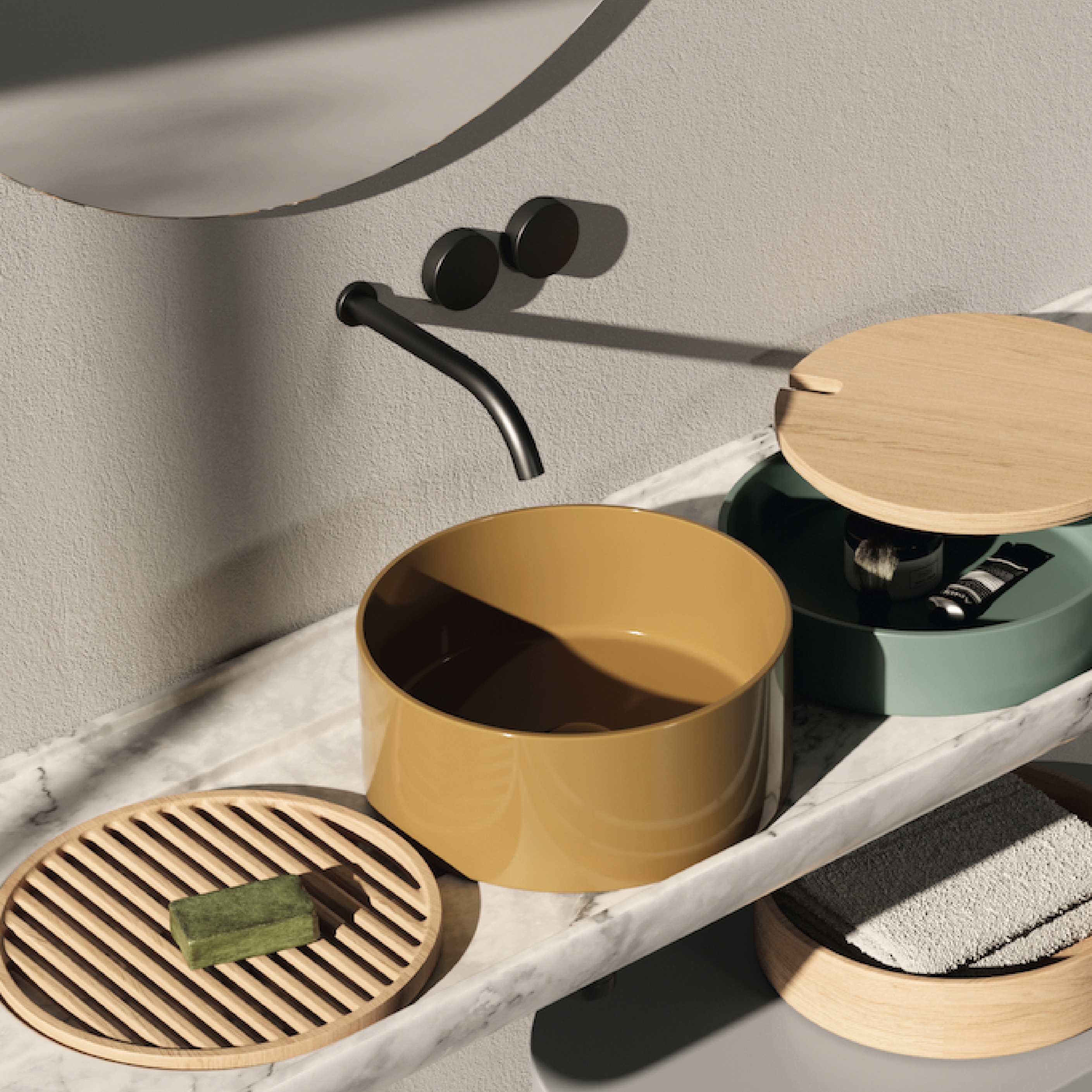 Produkt Mediterraneo - washbasin des Herstellers NIC Design anzeigen