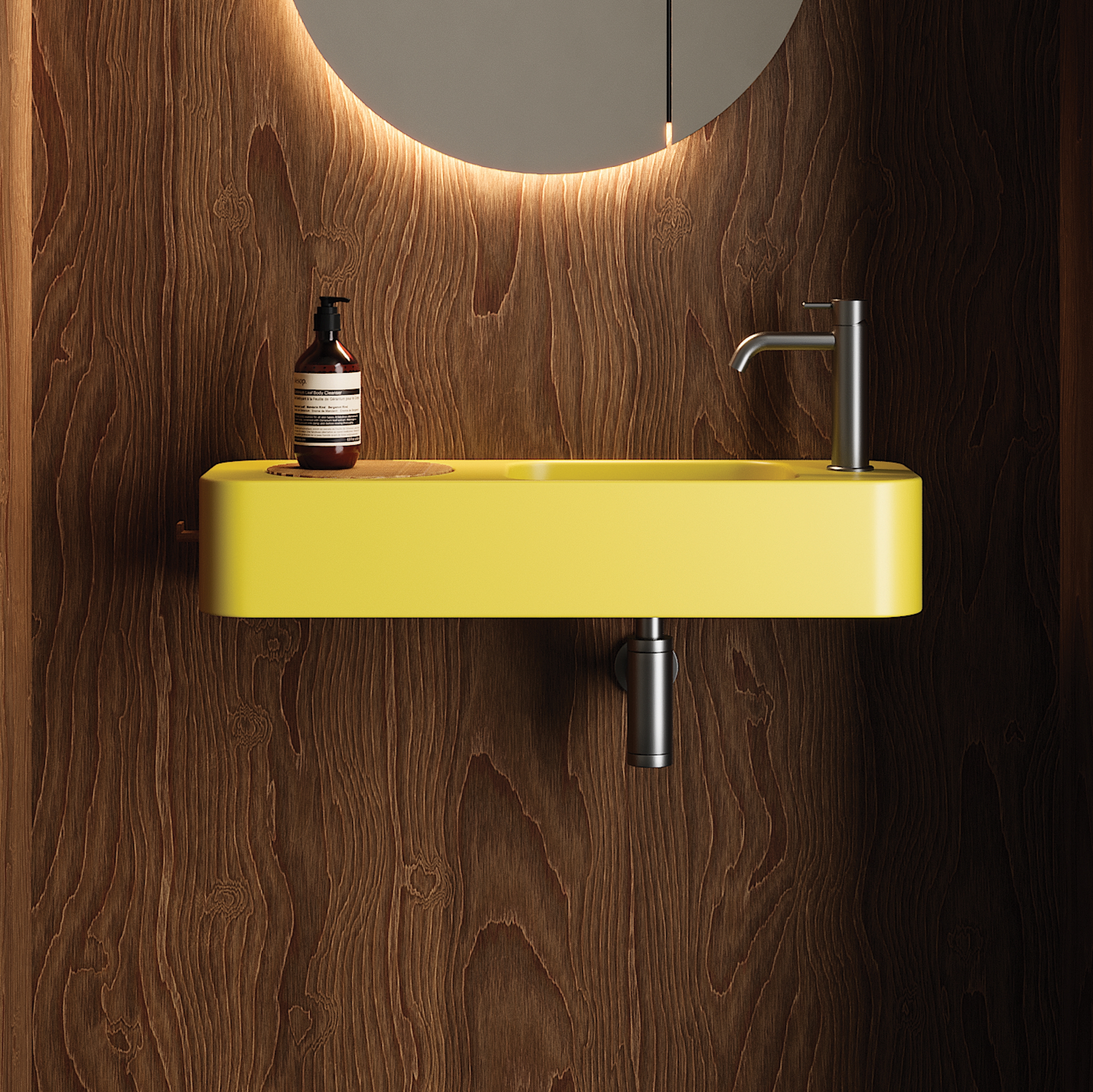Display product Nanoo - 75 washbasin from manufacturer NIC Design