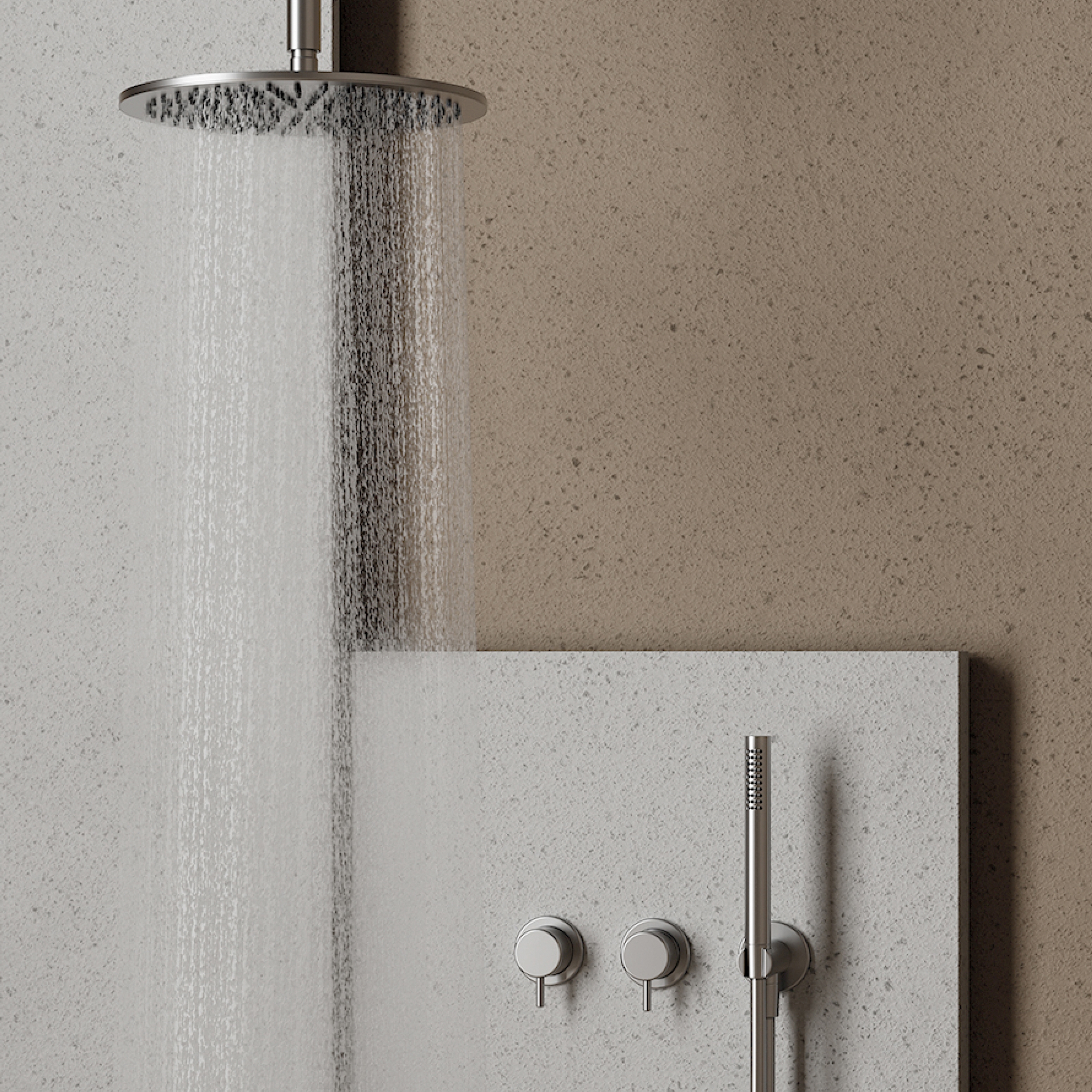 Afficher le produit Made - cealing- mounted shower kit du fabricant NIC Design