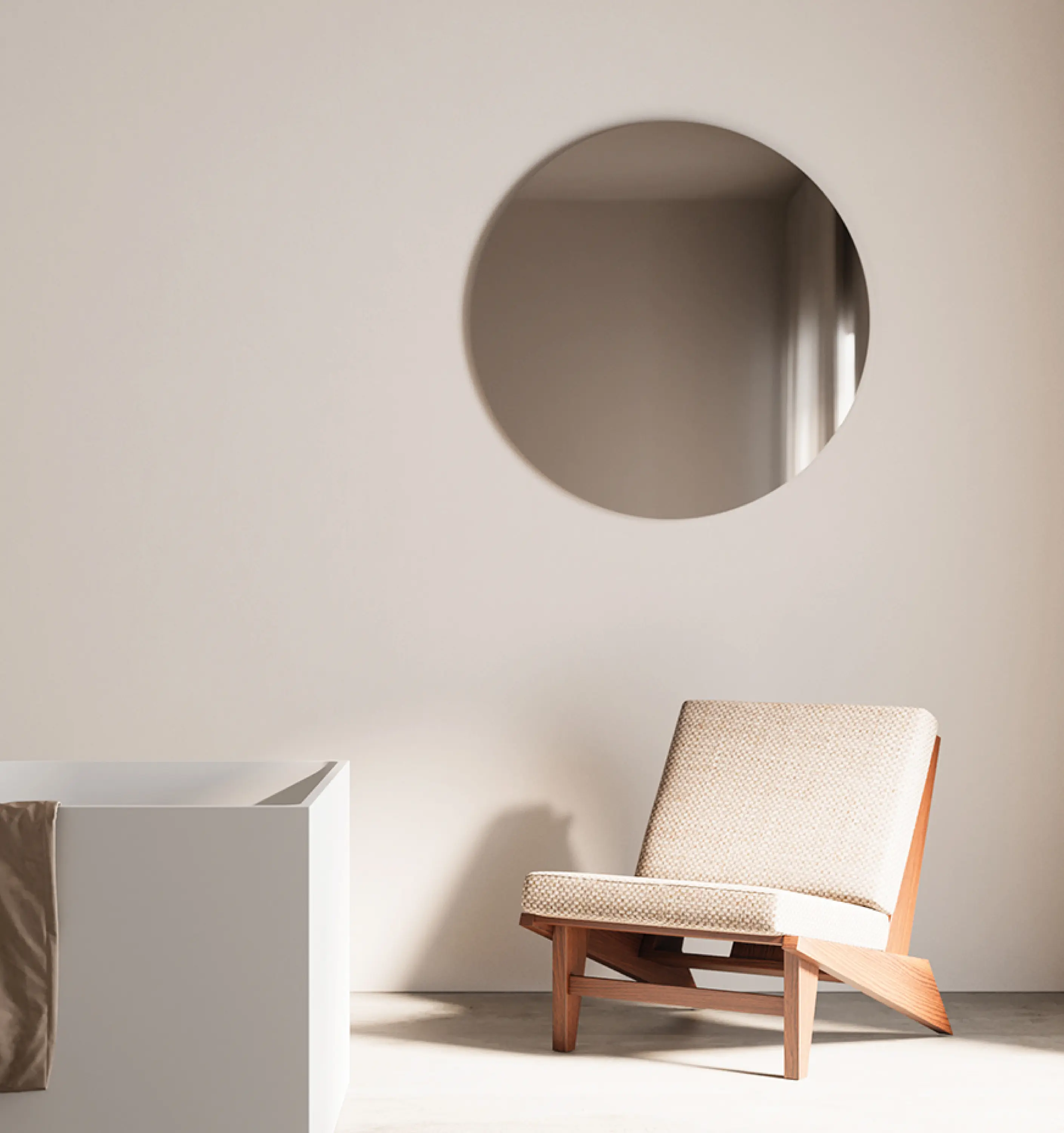 NIC Design - Raggio - polished edge mirror