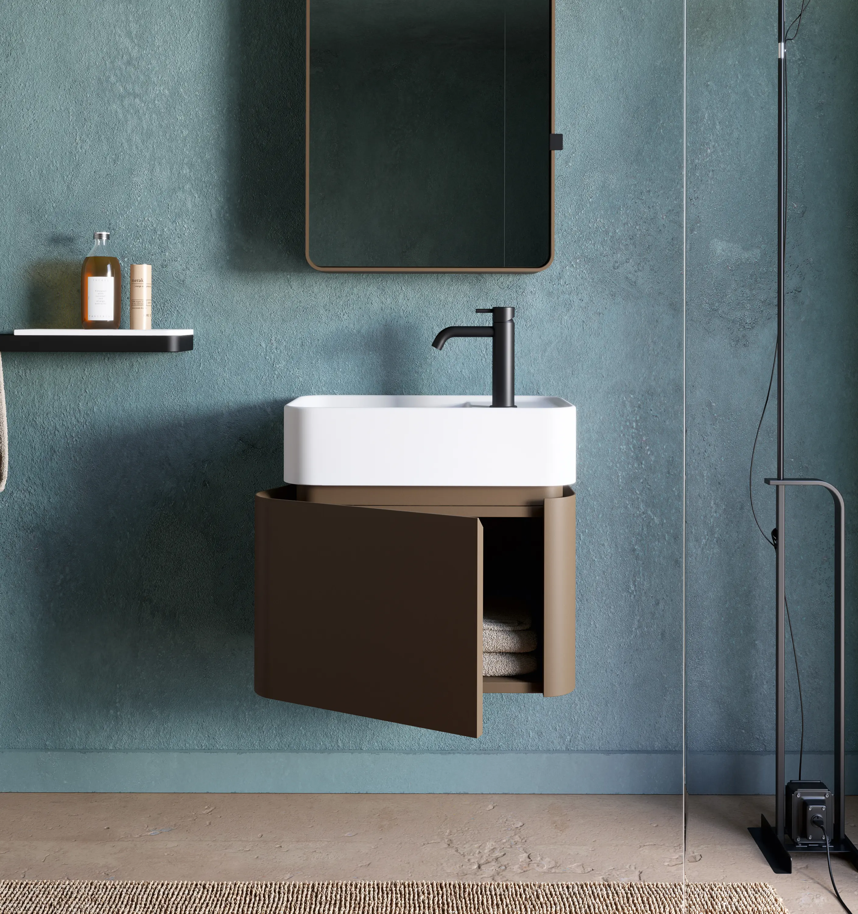 NIC Design - Mini living rectangular with tap hole