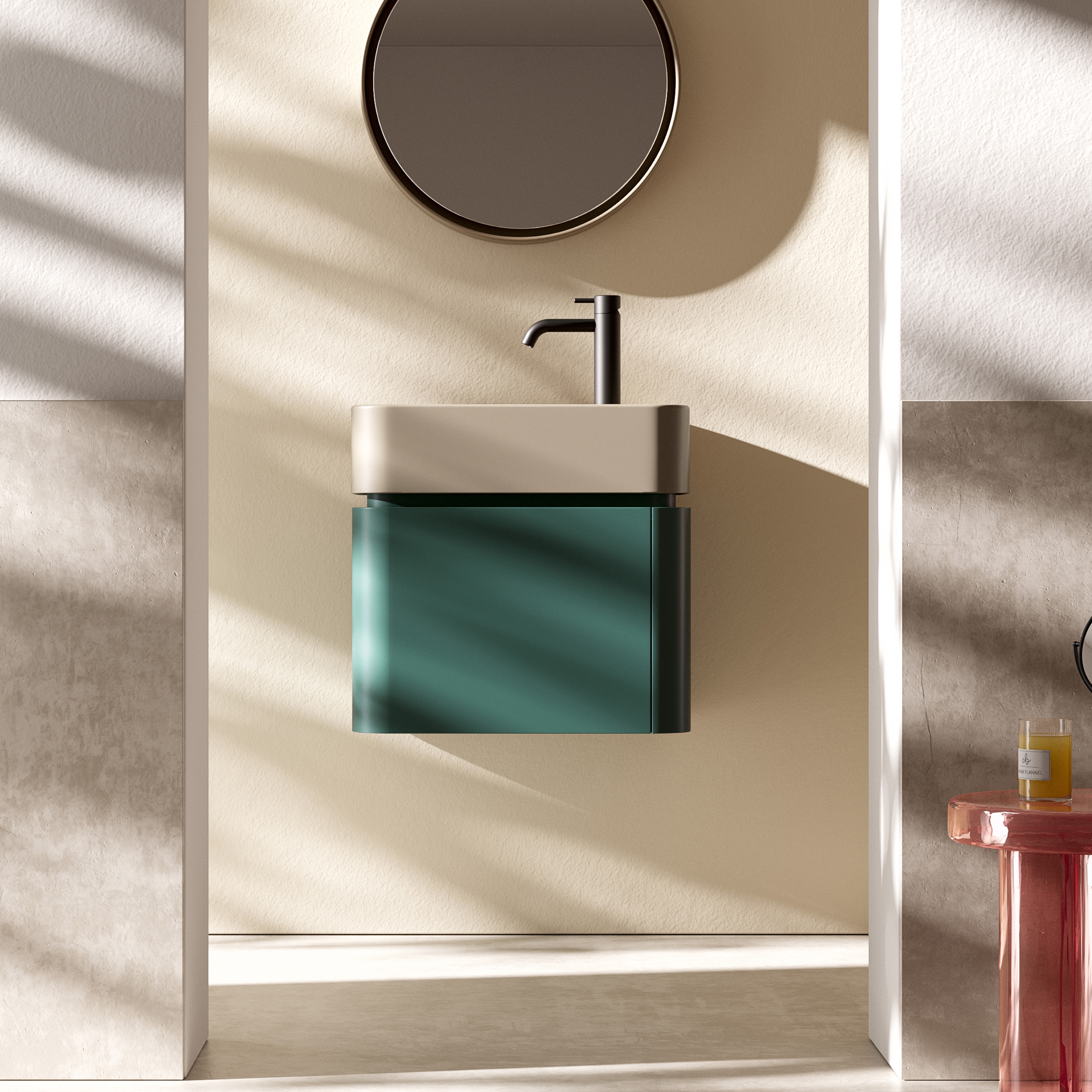 Display product Mini living rectangular with tap hole from manufacturer NIC Design