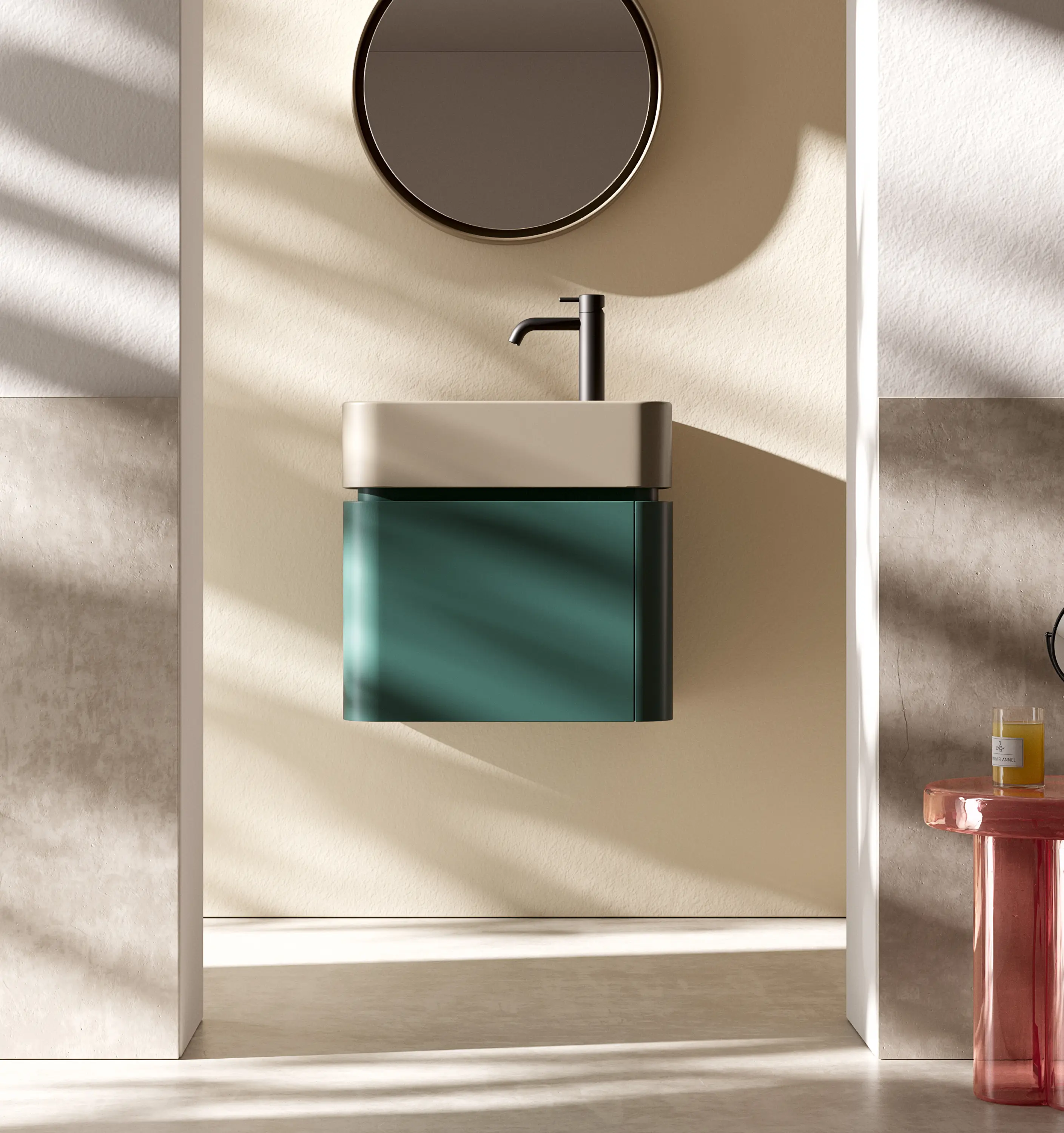 NIC Design - Mini living rectangular with tap hole
