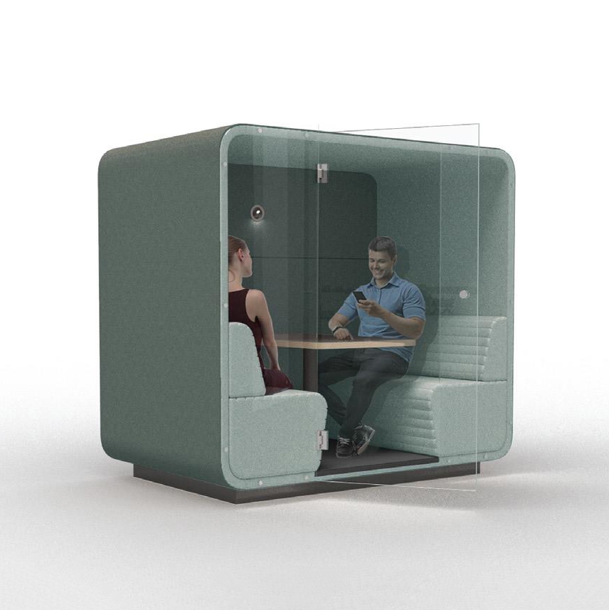 Vertoon produk Cabin | Booth 4-persons closed glass van vervaardiger Conceptual