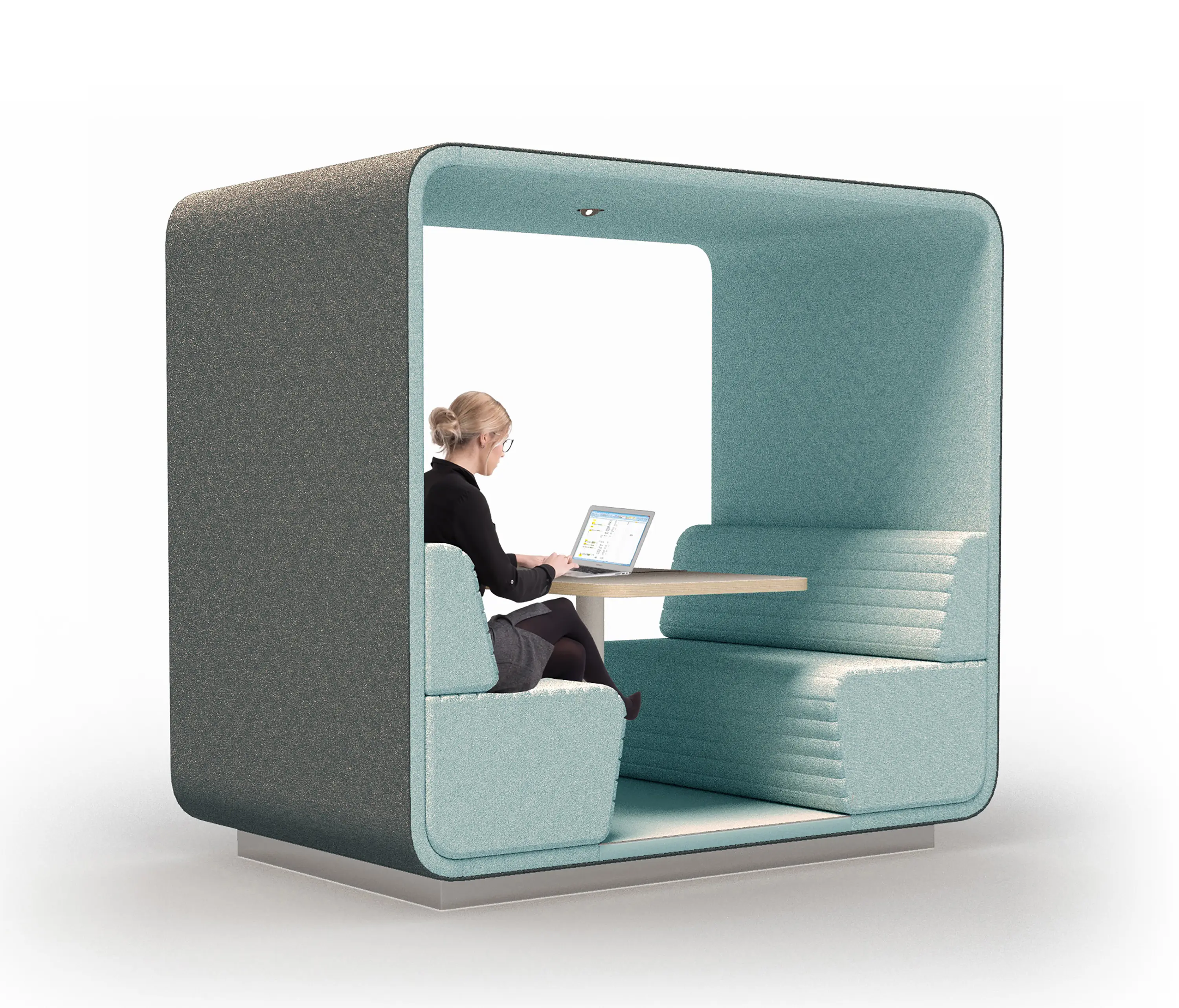 Conceptual - Cabin | Booth 4-persons open