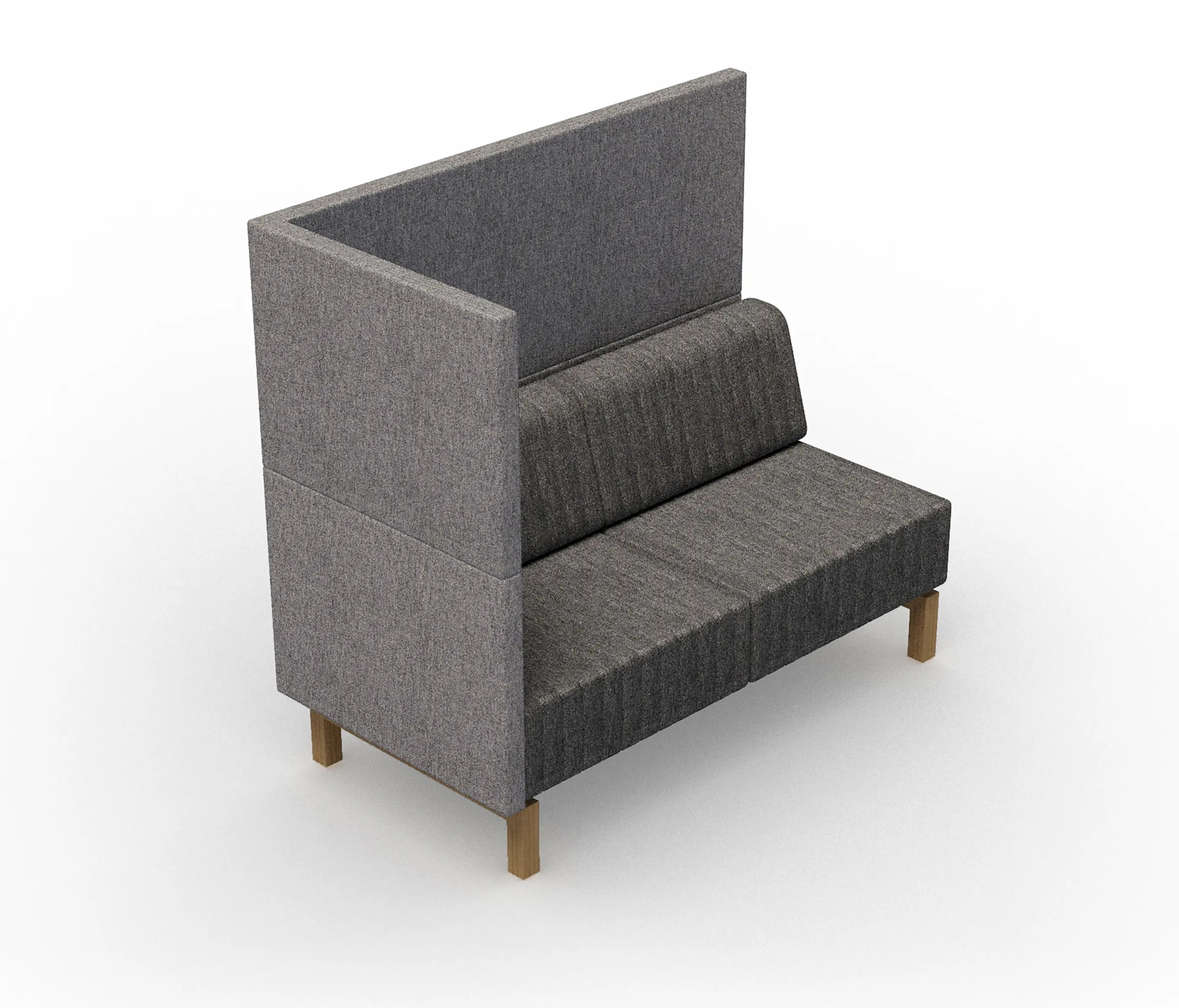 Conceptual - Clark | 2-seater L-panel left