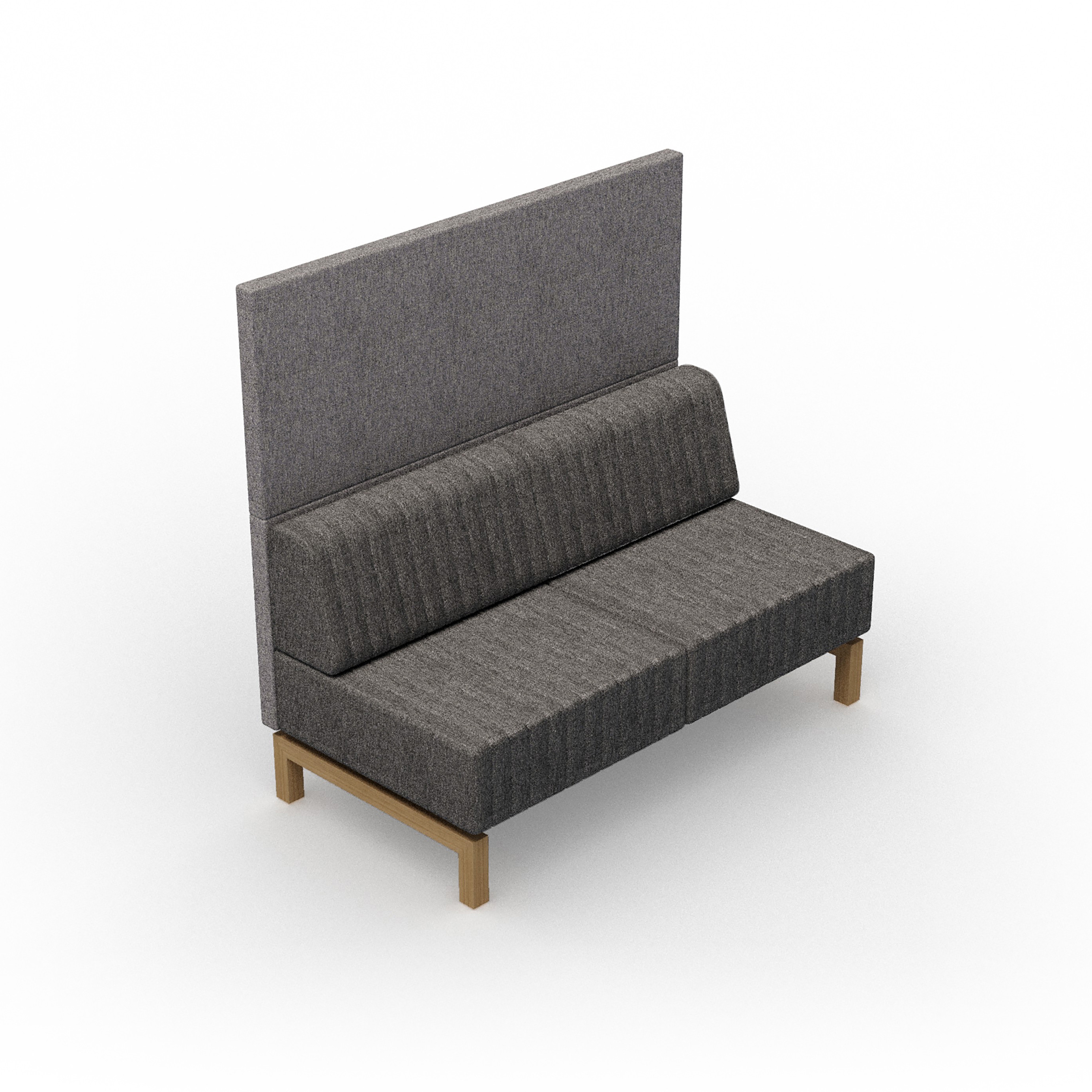 Vertoon produk Clark | 2-seater Straight panel van vervaardiger Conceptual