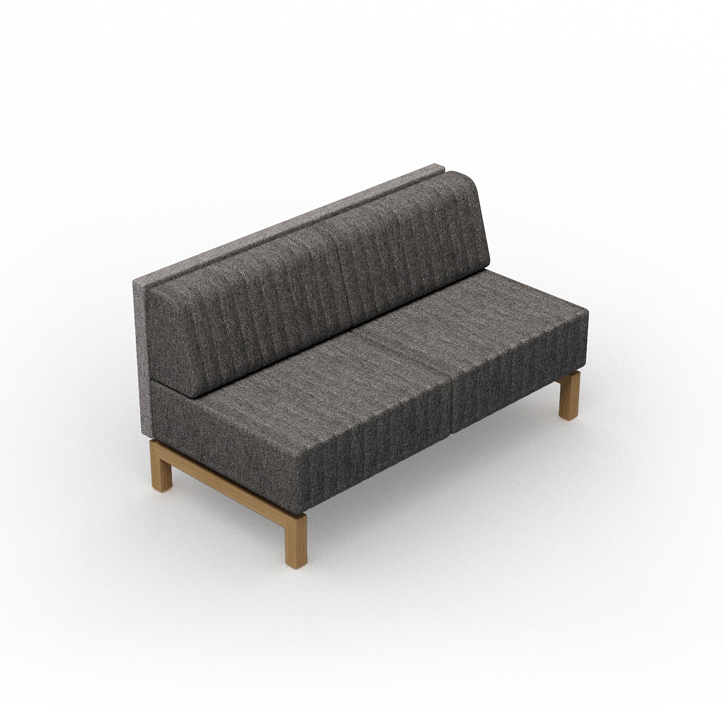 Vertoon produk Clark | 2-seater Straight panel van vervaardiger Conceptual