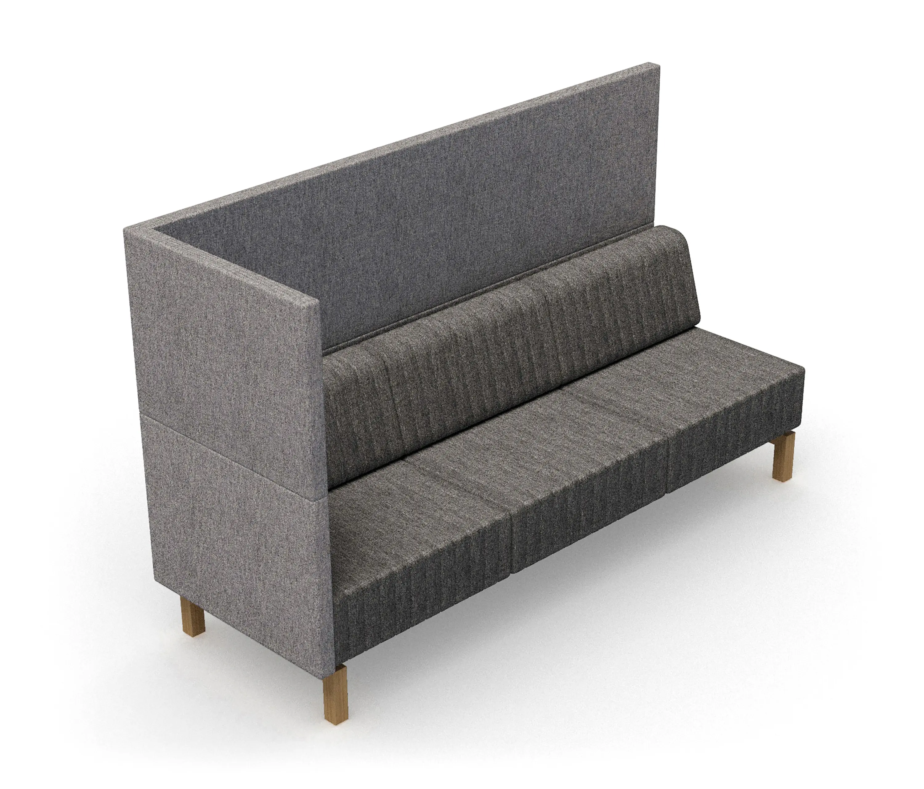 Conceptual - Clark | 3-seater L-panel left