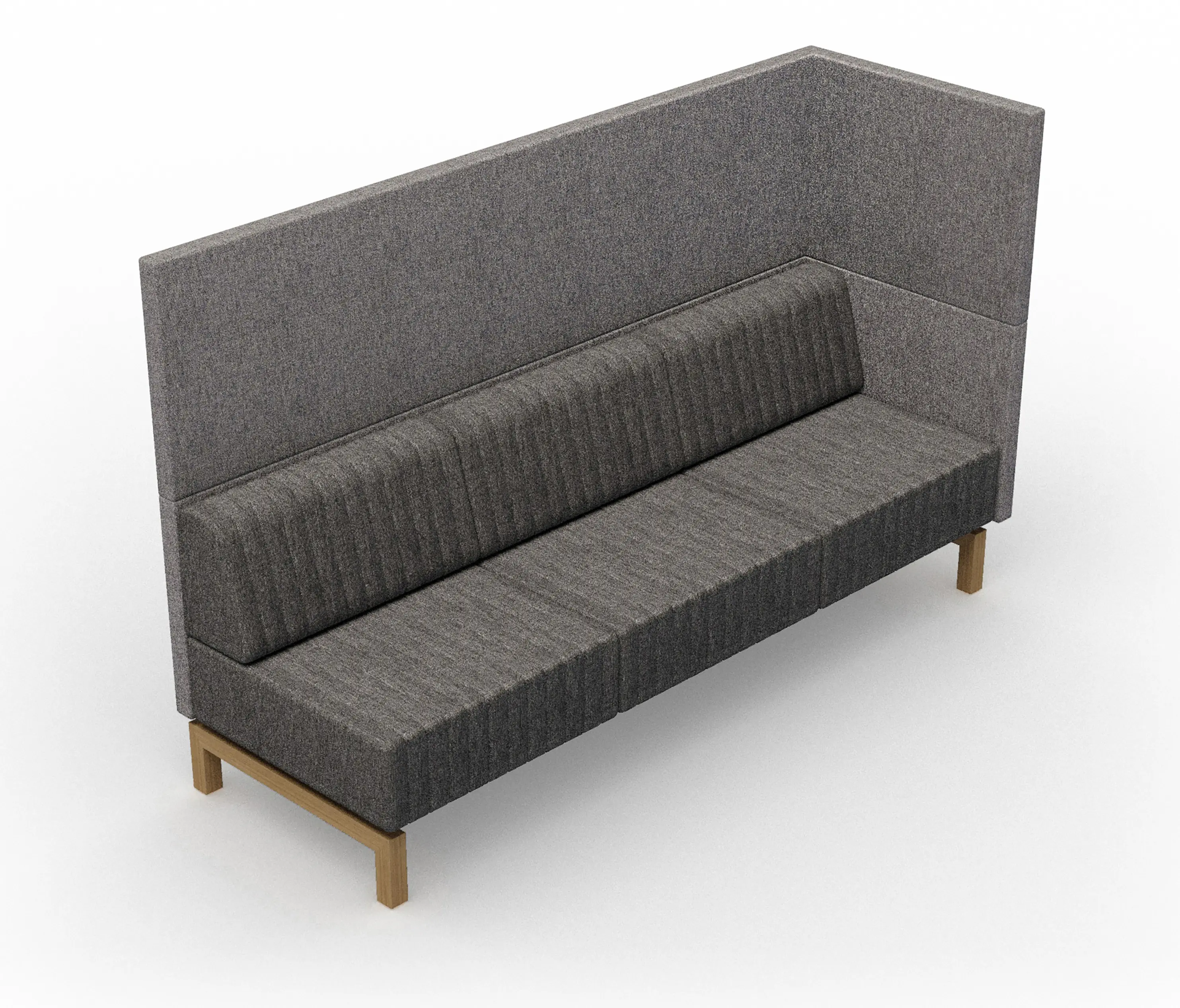 Conceptual - Clark | 3-seater L-panel right