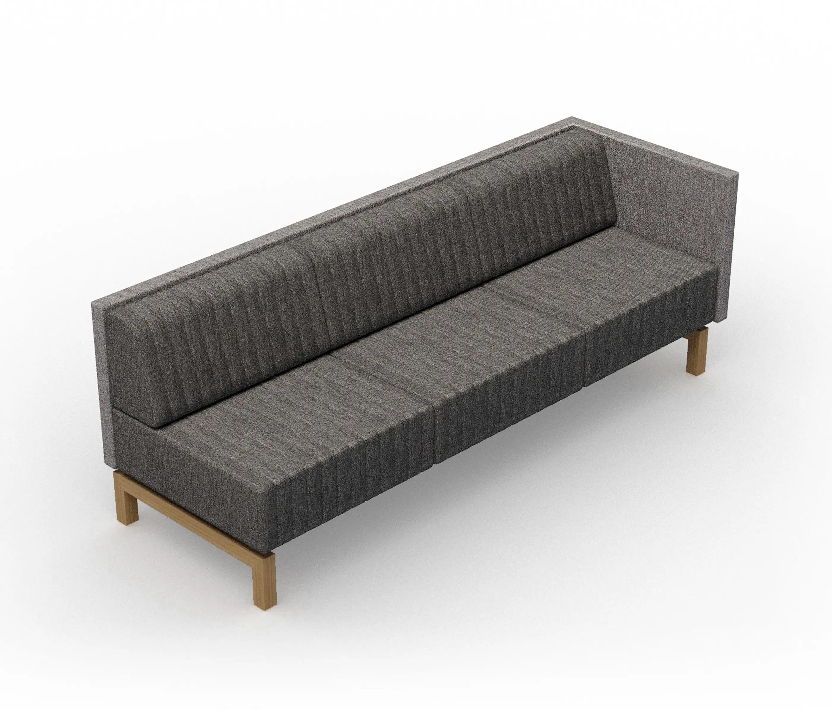 Conceptual - Clark | 3-seater L-panel right