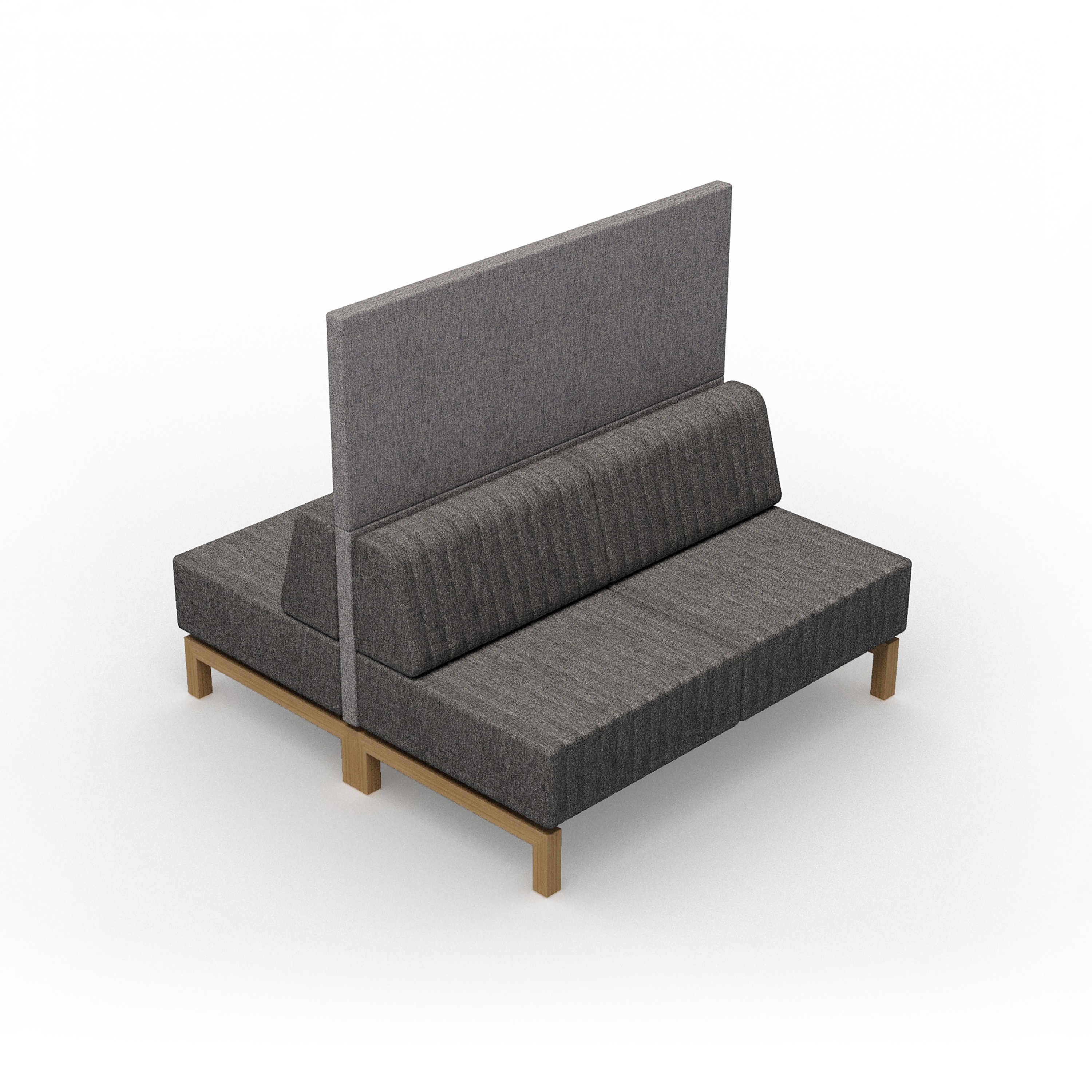 Vertoon produk Clark | 4-seater B2B Straight panel van vervaardiger Conceptual