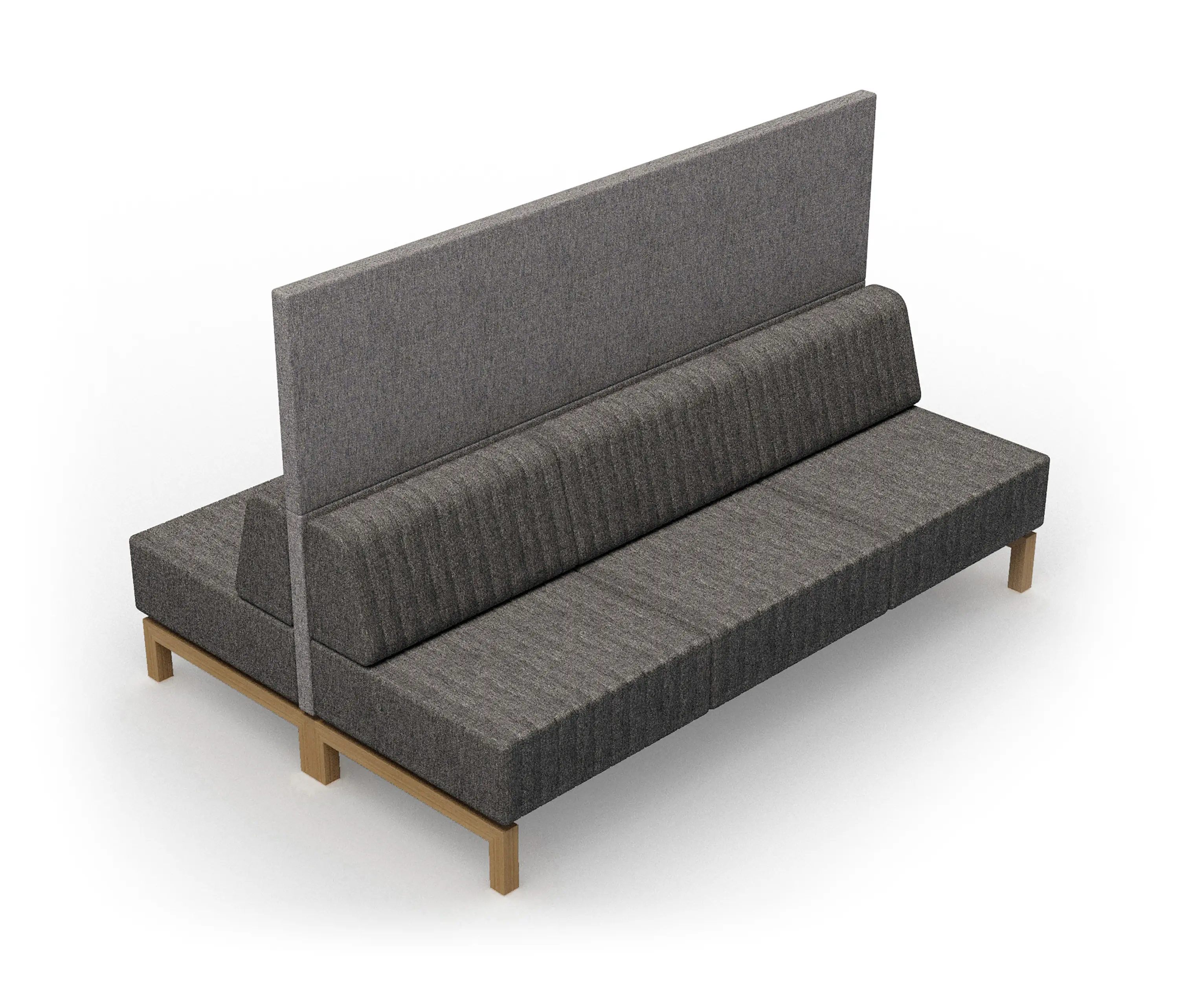 Conceptual - Clark | 6-seater B2B Straight panel