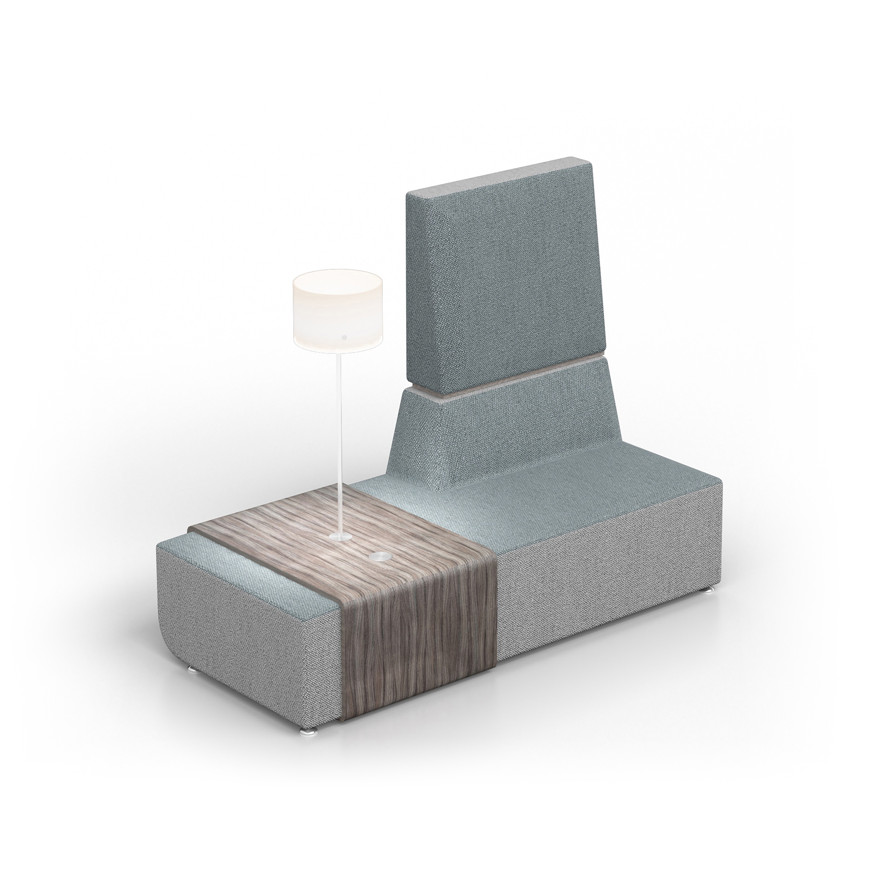 Vertoon produk Elements | Sofa Table Right van vervaardiger Conceptual