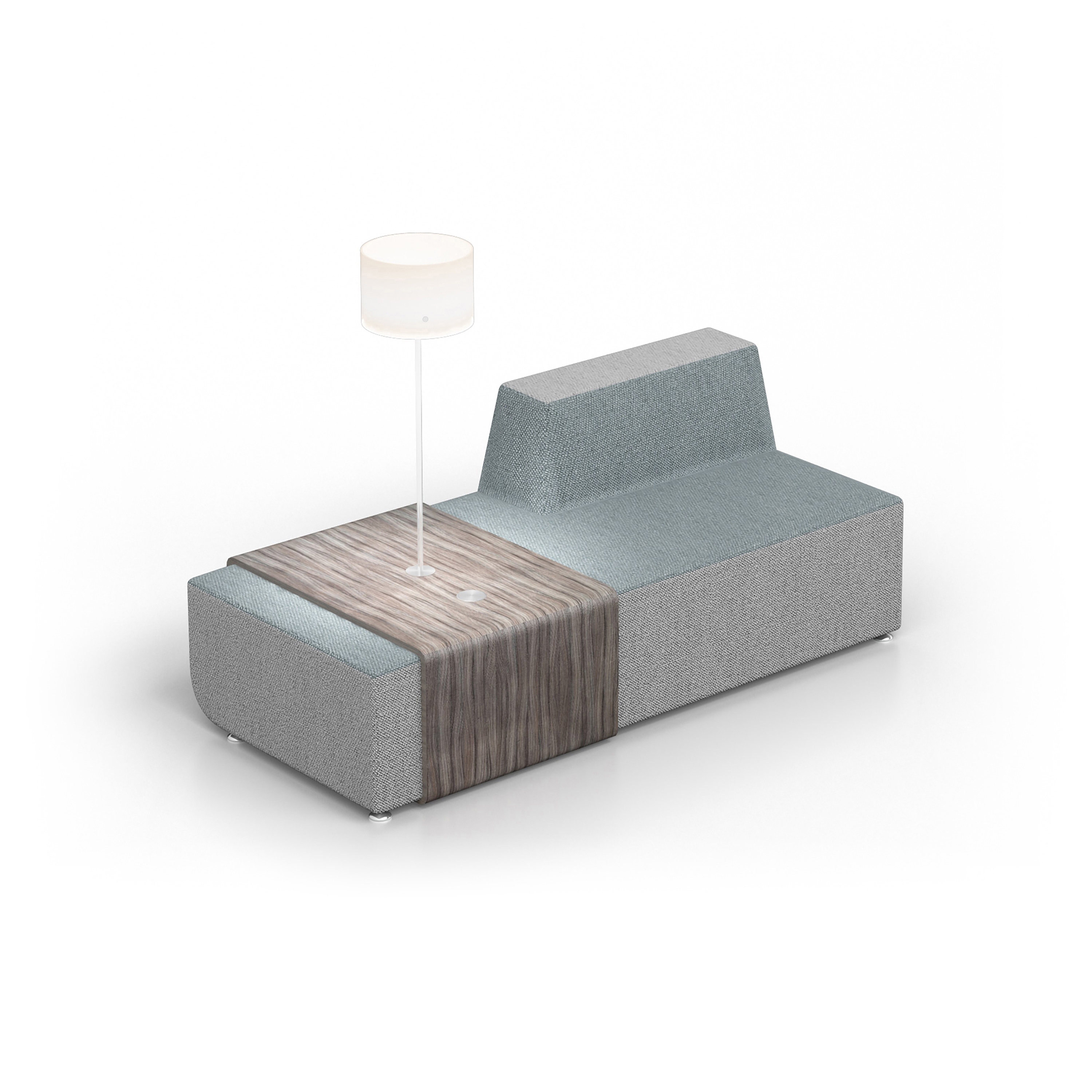 Vertoon produk Elements | Sofa Table Right van vervaardiger Conceptual