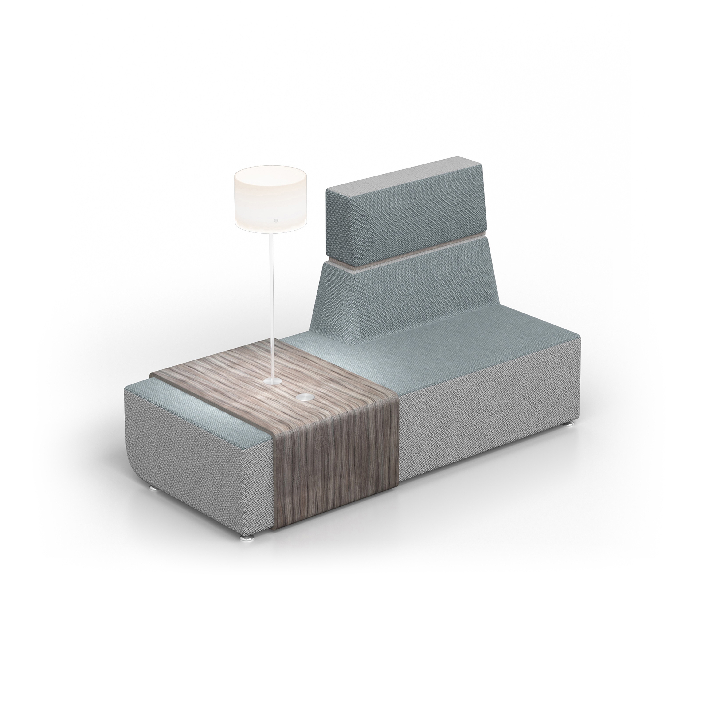 Vertoon produk Elements | Sofa Table Right van vervaardiger Conceptual