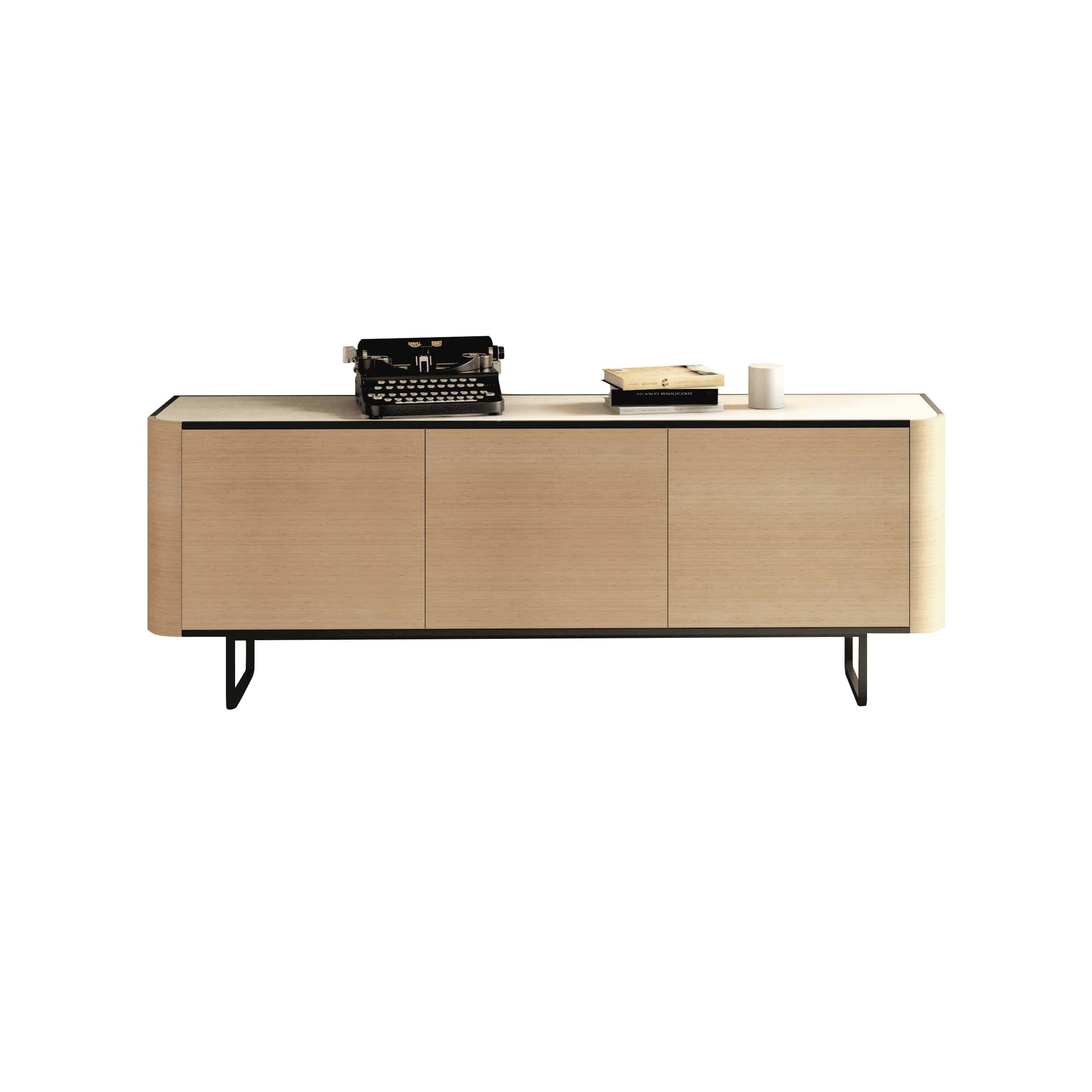Afficher le produit Buffet Adara avec des portes lisses du fabricant Momocca