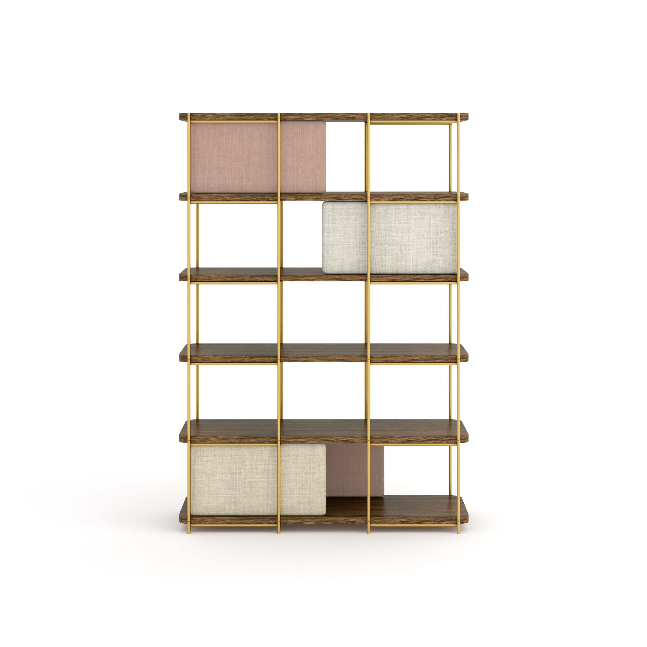 Mostrar el producto Estantería modular de madera de roble Julia del fabricante Momocca
