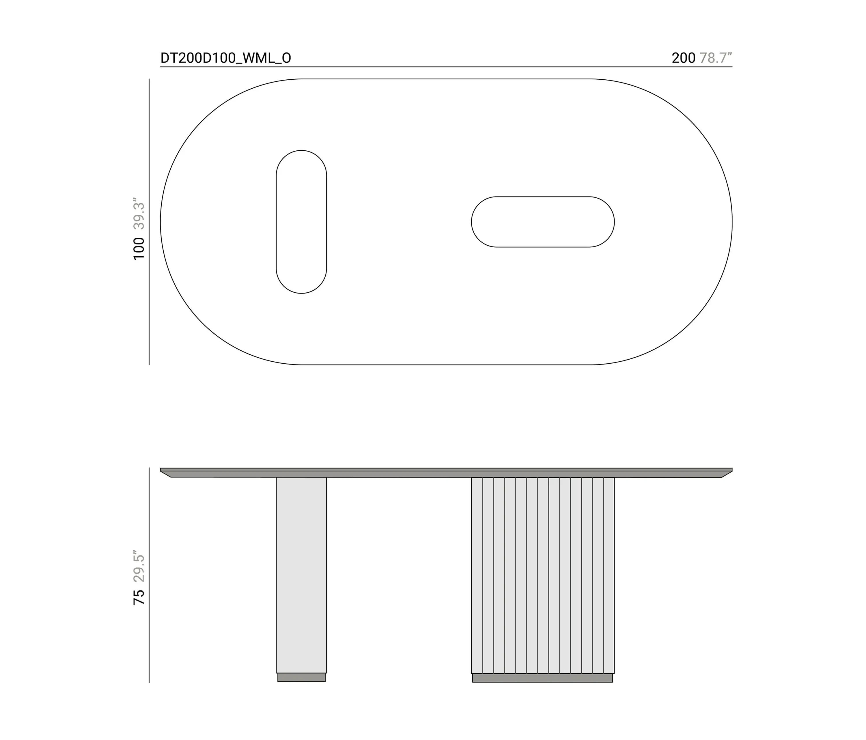 Momocca - Dania Collection Table