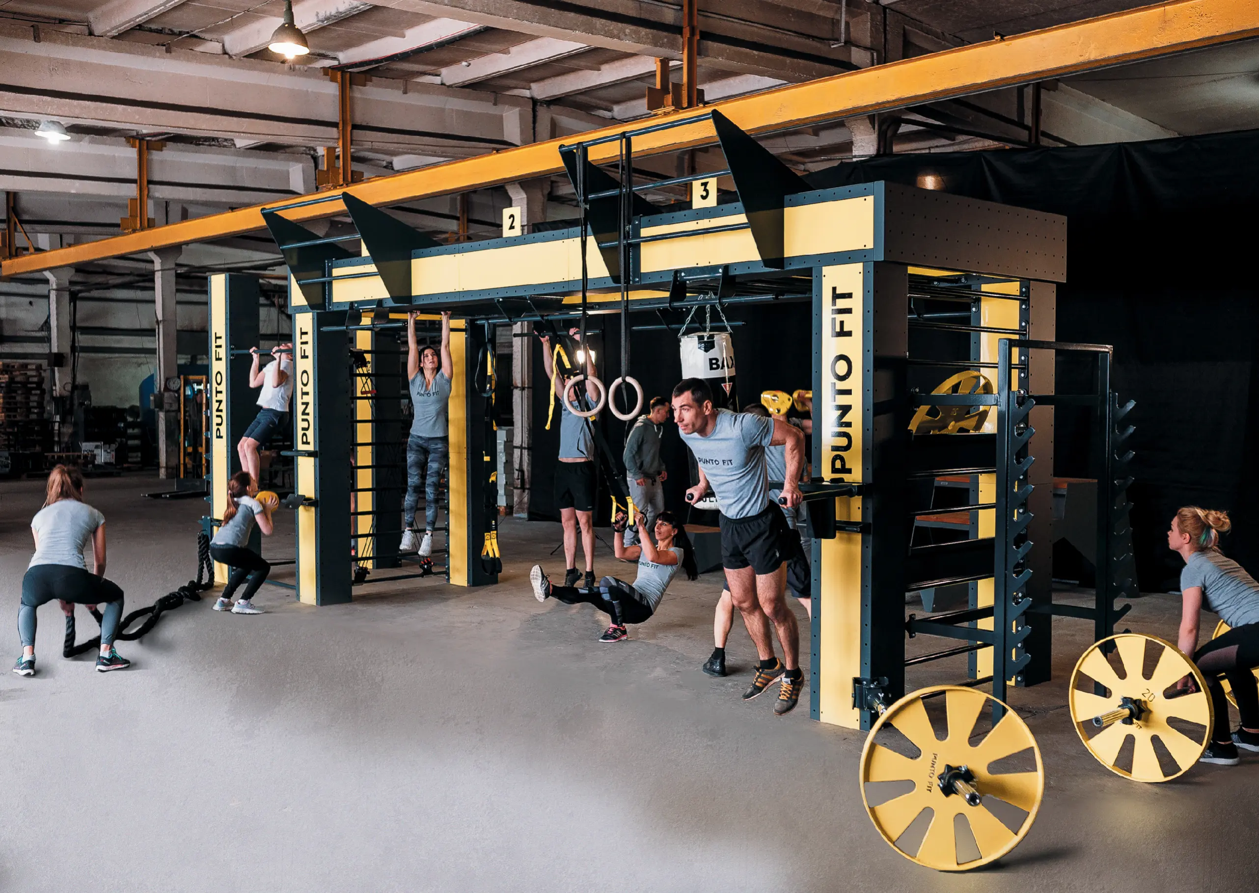 Punto Design - Punto Fit | Multifunctional workout rig – 6 meters