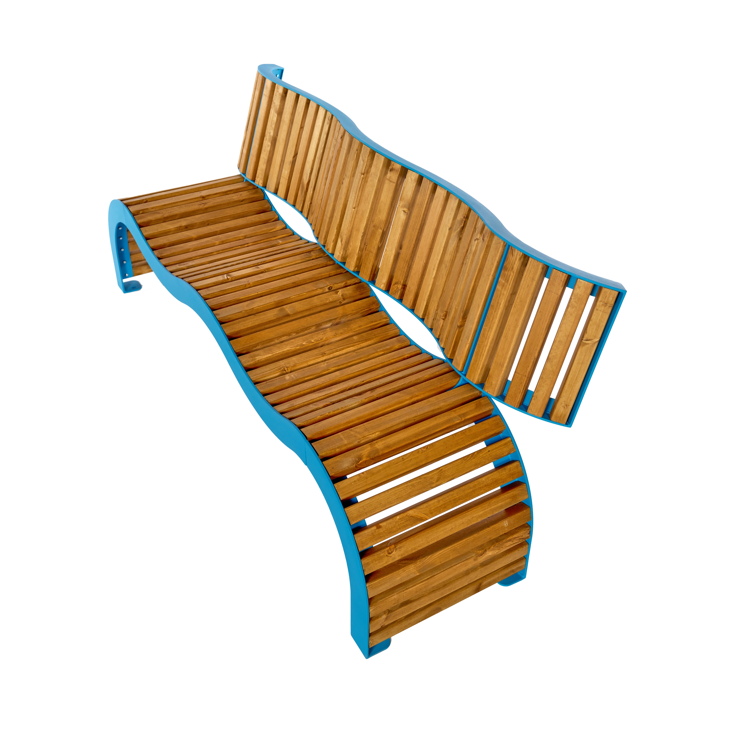 Afficher le produit Kos | Street Bench with Backrest du fabricant Punto Design