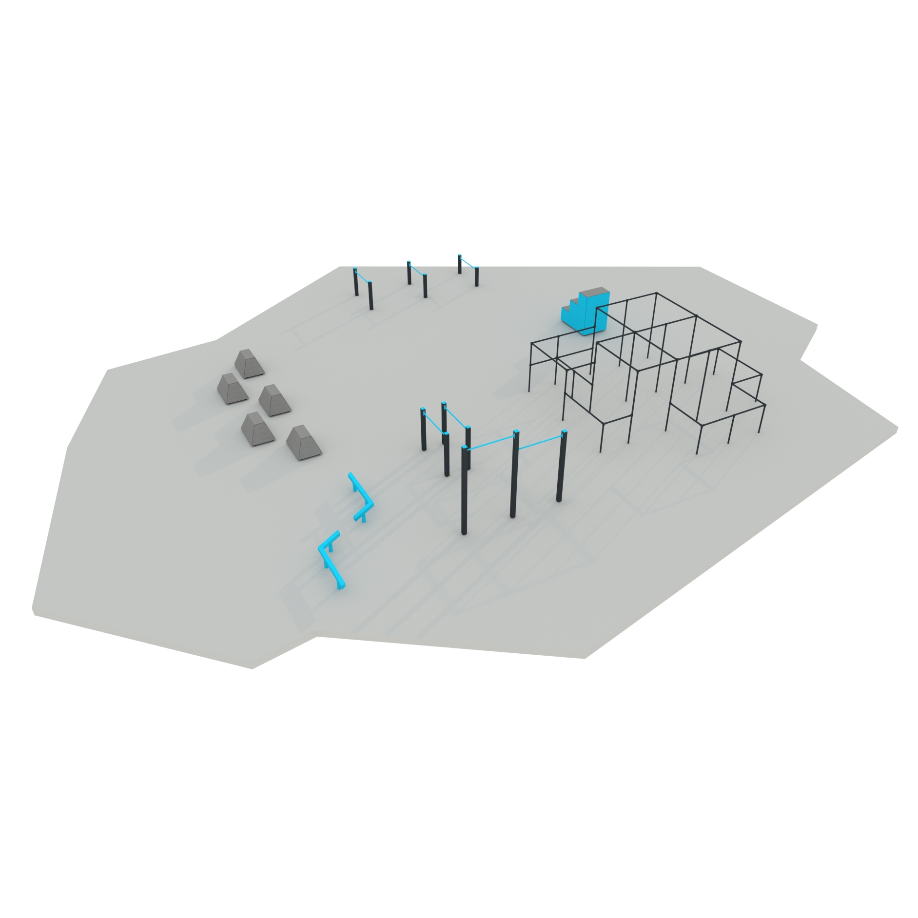 Mostrar el producto Ready to use Parkour Ground 1 del fabricante Punto Design