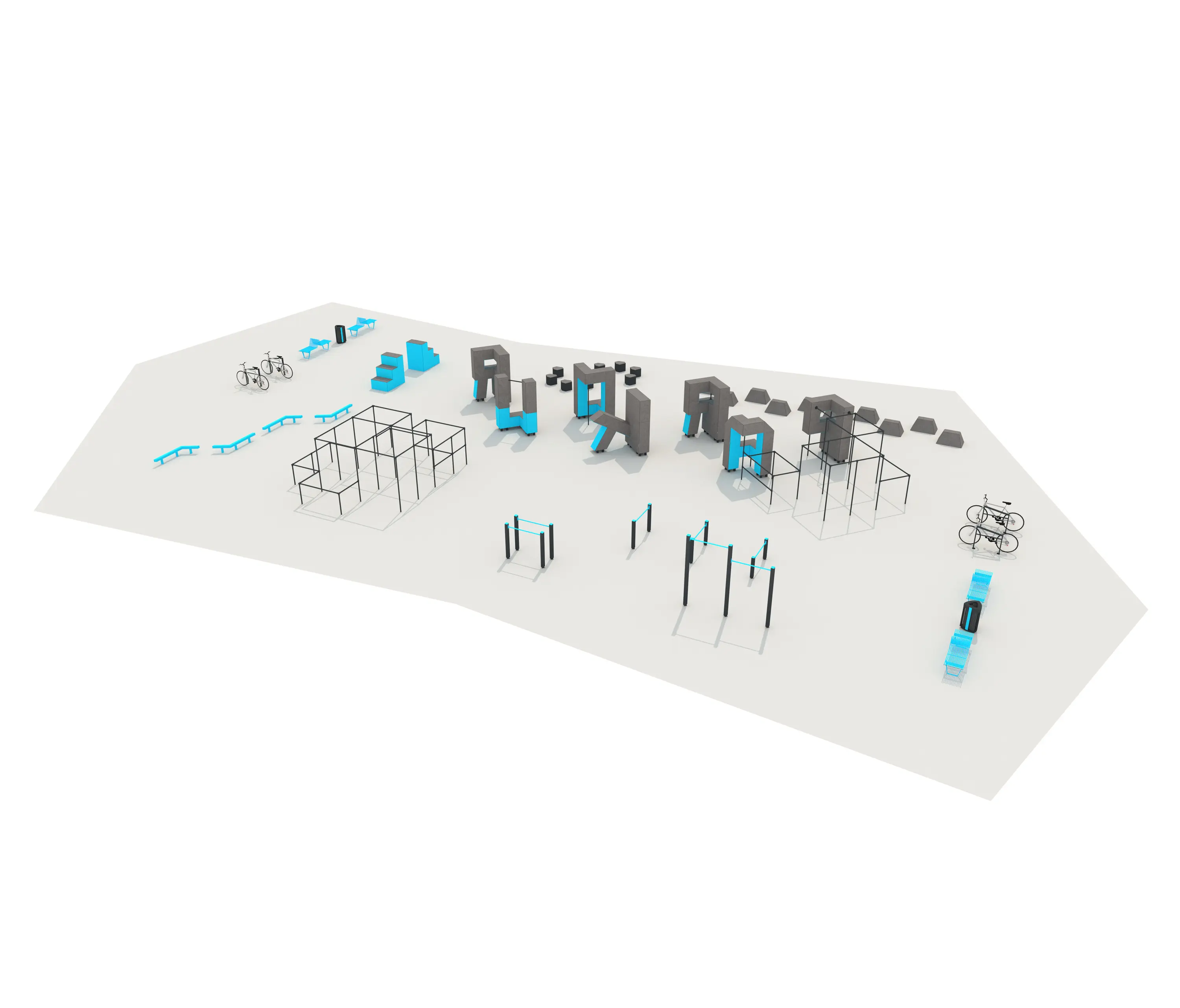 Punto Design - Ready to use Parkour Ground 3